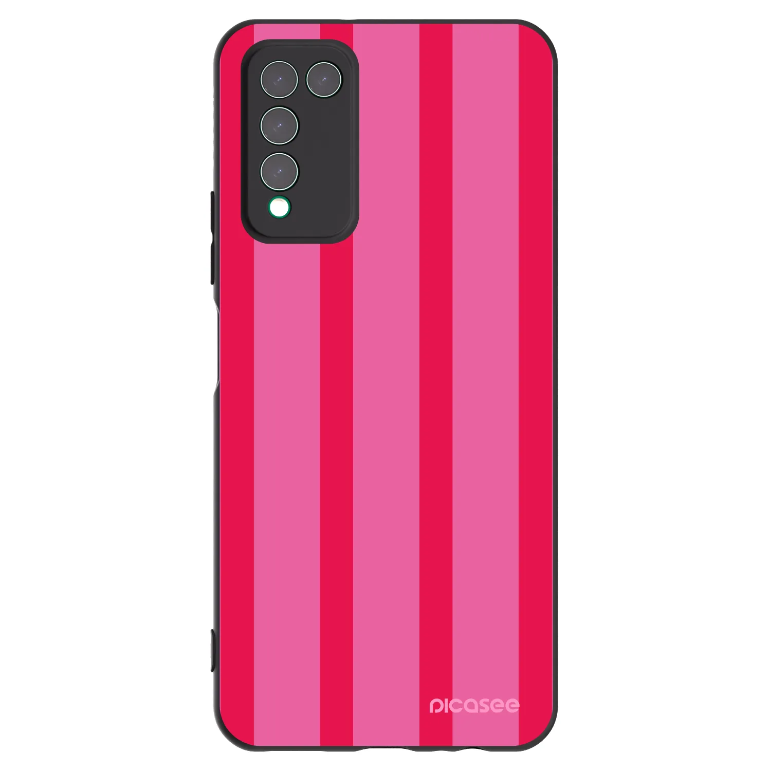 Picasee fekete szilikon tok az alábbi mobiltelefonokra Honor 10X Lite - Hot tropic