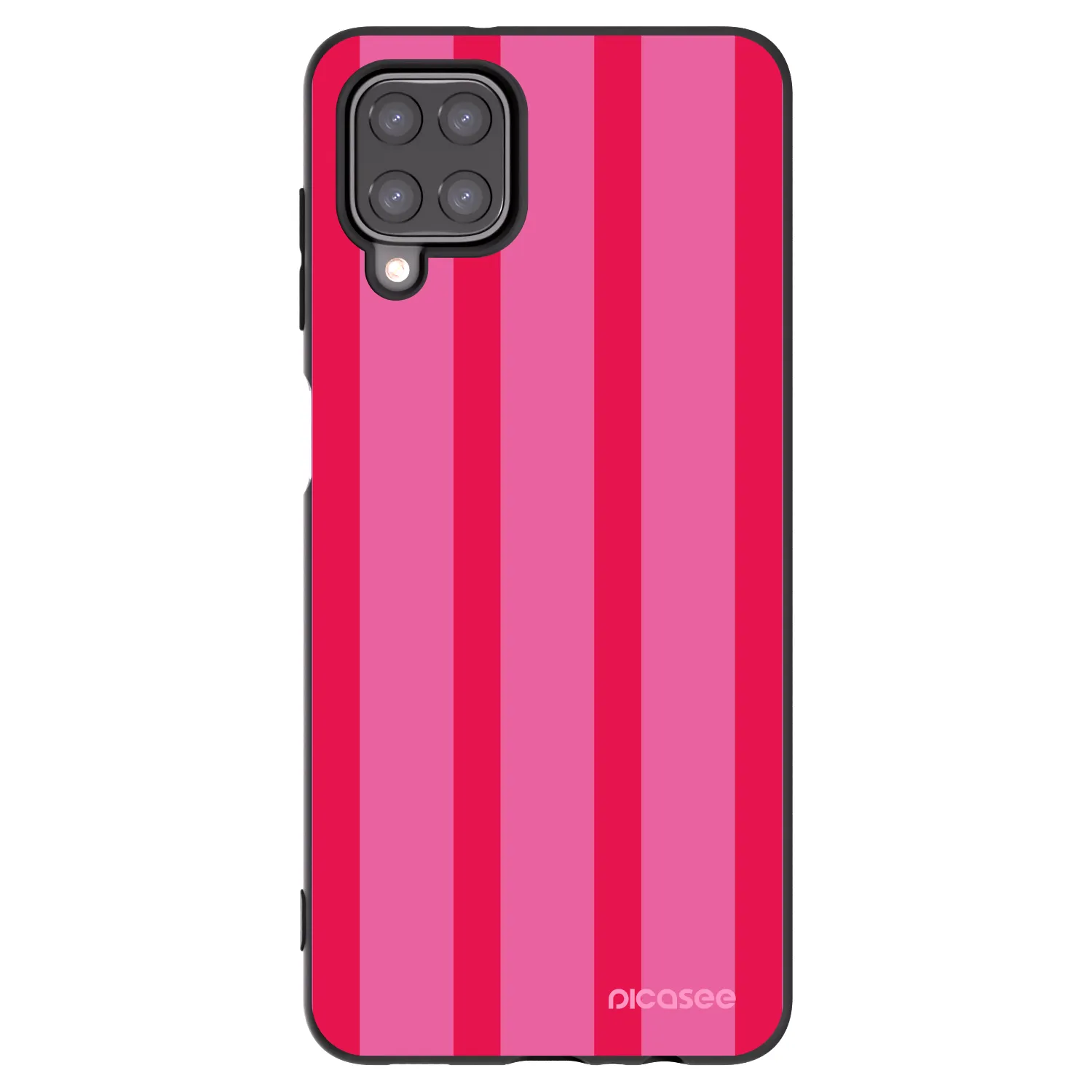 Picasee fekete szilikon tok az alábbi mobiltelefonokra Samsung Galaxy A12 A125F - Hot tropic