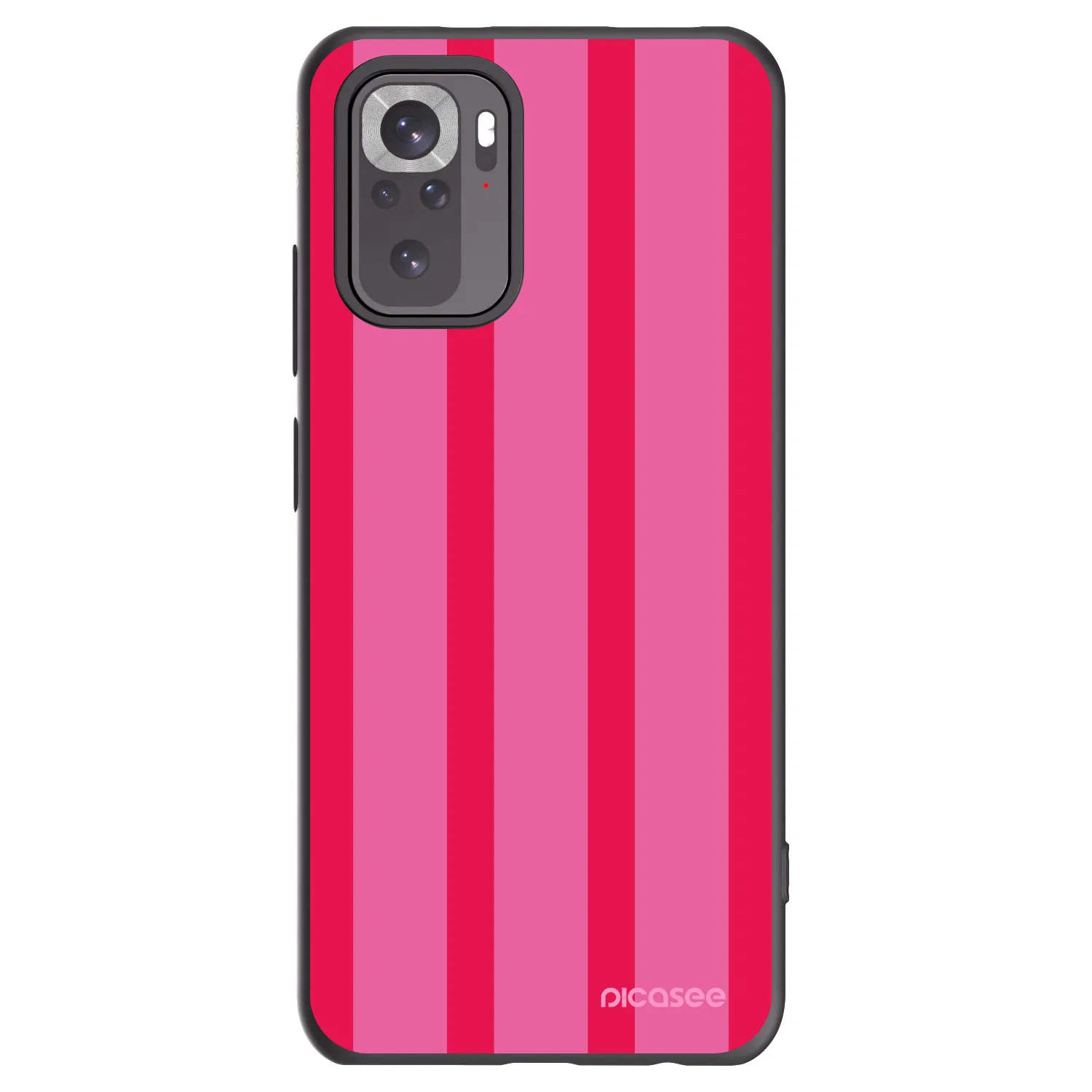 Picasee fekete szilikon tok az alábbi mobiltelefonokra Xiaomi Redmi Note 10 - Hot tropic