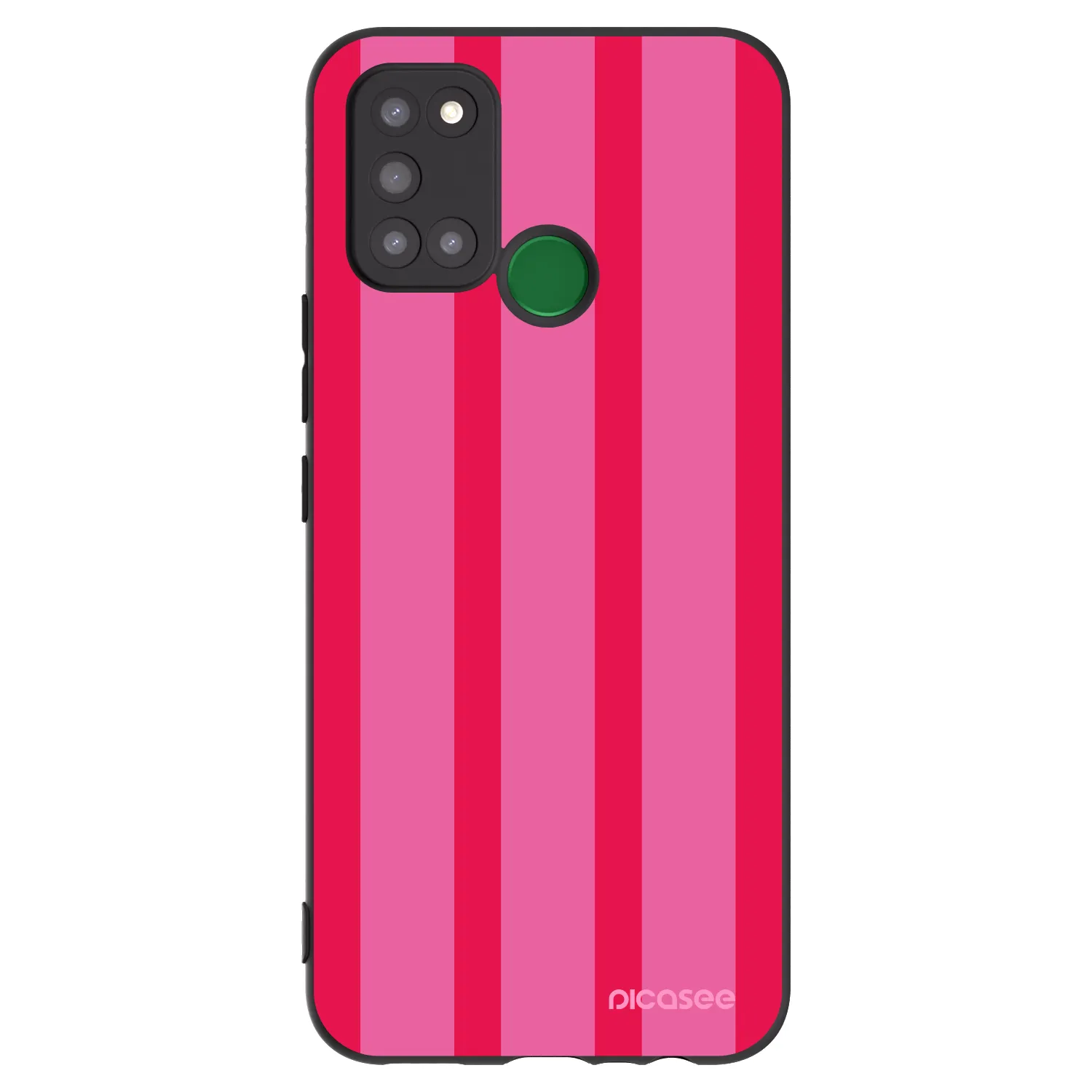 Picasee fekete szilikon tok az alábbi mobiltelefonokra Realme 7i - Hot tropic