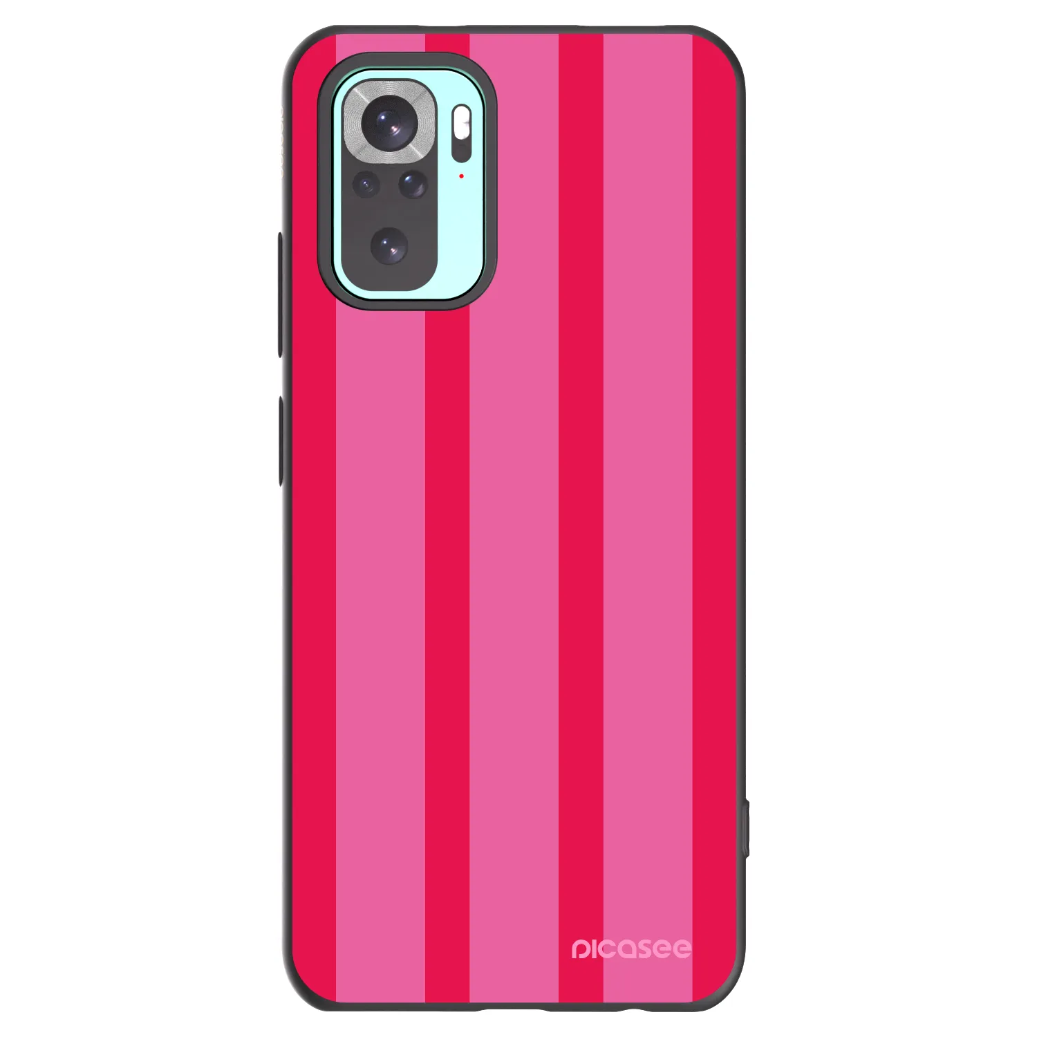 Picasee fekete szilikon tok az alábbi mobiltelefonokra Xiaomi Redmi Note 10 Pro - Hot tropic