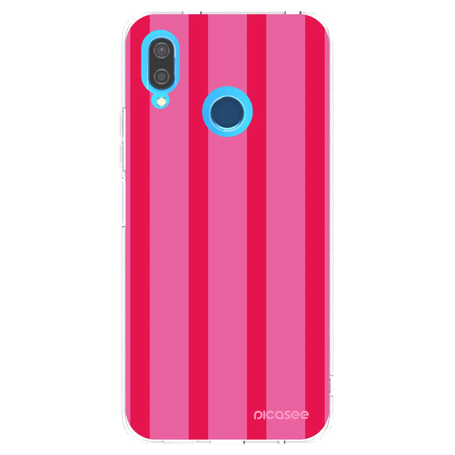 Picasee átlátszó szilikon tok az alábbi mobiltelefonokra Huawei P20 Lite - Hot tropic