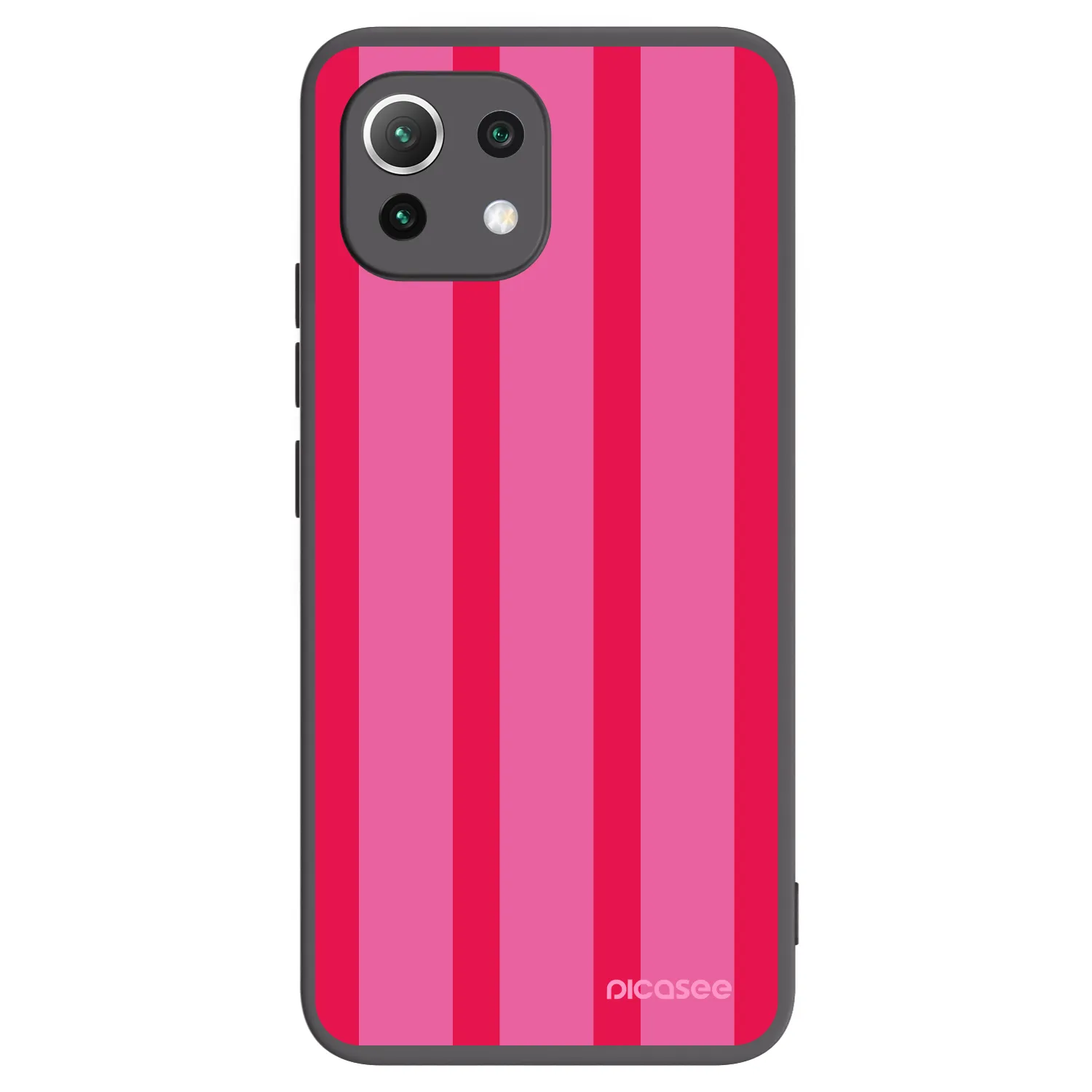 Picasee fekete szilikon tok az alábbi mobiltelefonokra Xiaomi Mi 11 Lite - Hot tropic