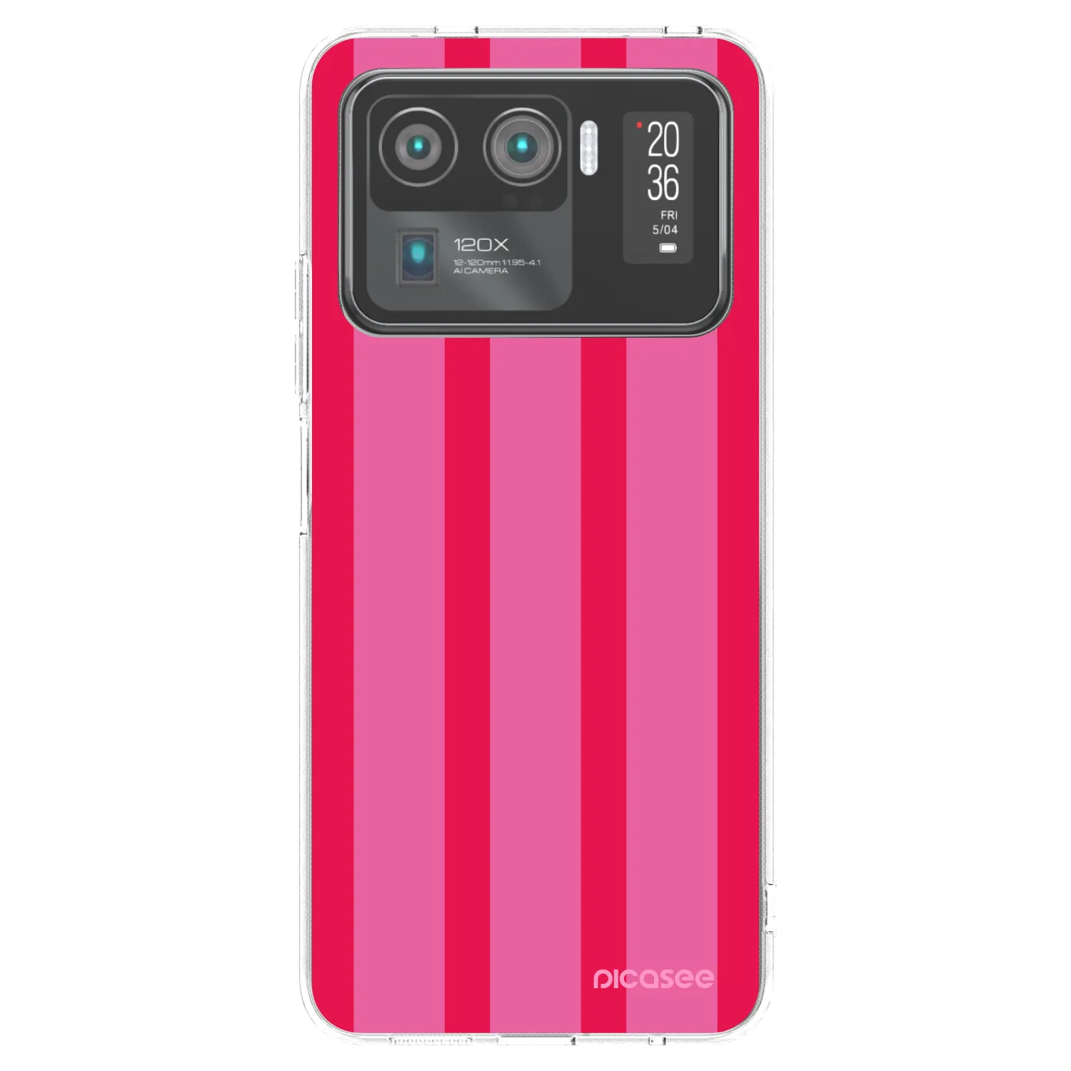 Picasee átlátszó szilikon tok az alábbi mobiltelefonokra Xiaomi Mi 11 Ultra - Hot tropic