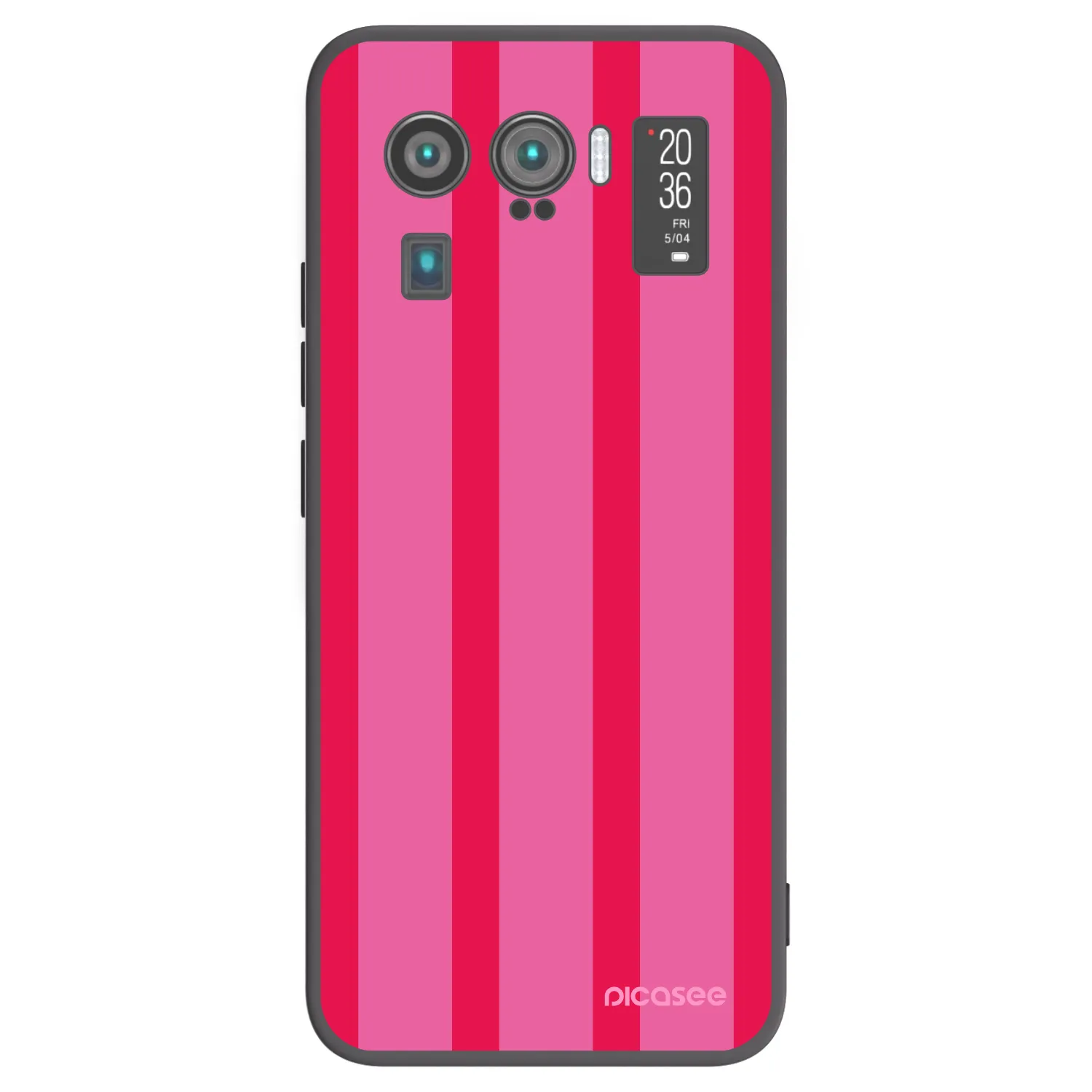 Picasee fekete szilikon tok az alábbi mobiltelefonokra Xiaomi Mi 11 Ultra - Hot tropic