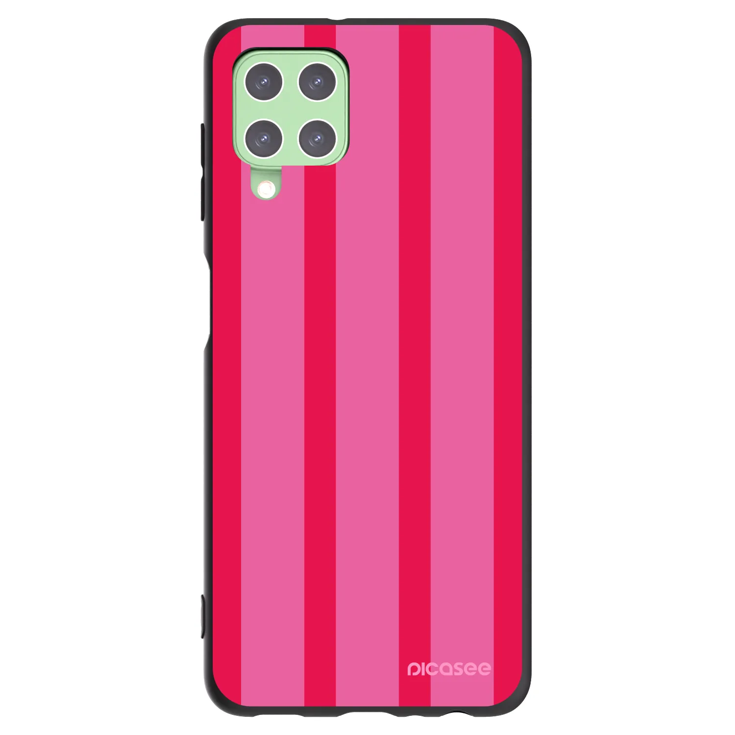 Picasee fekete szilikon tok az alábbi mobiltelefonokra Samsung Galaxy A22 A225F 4G - Hot tropic