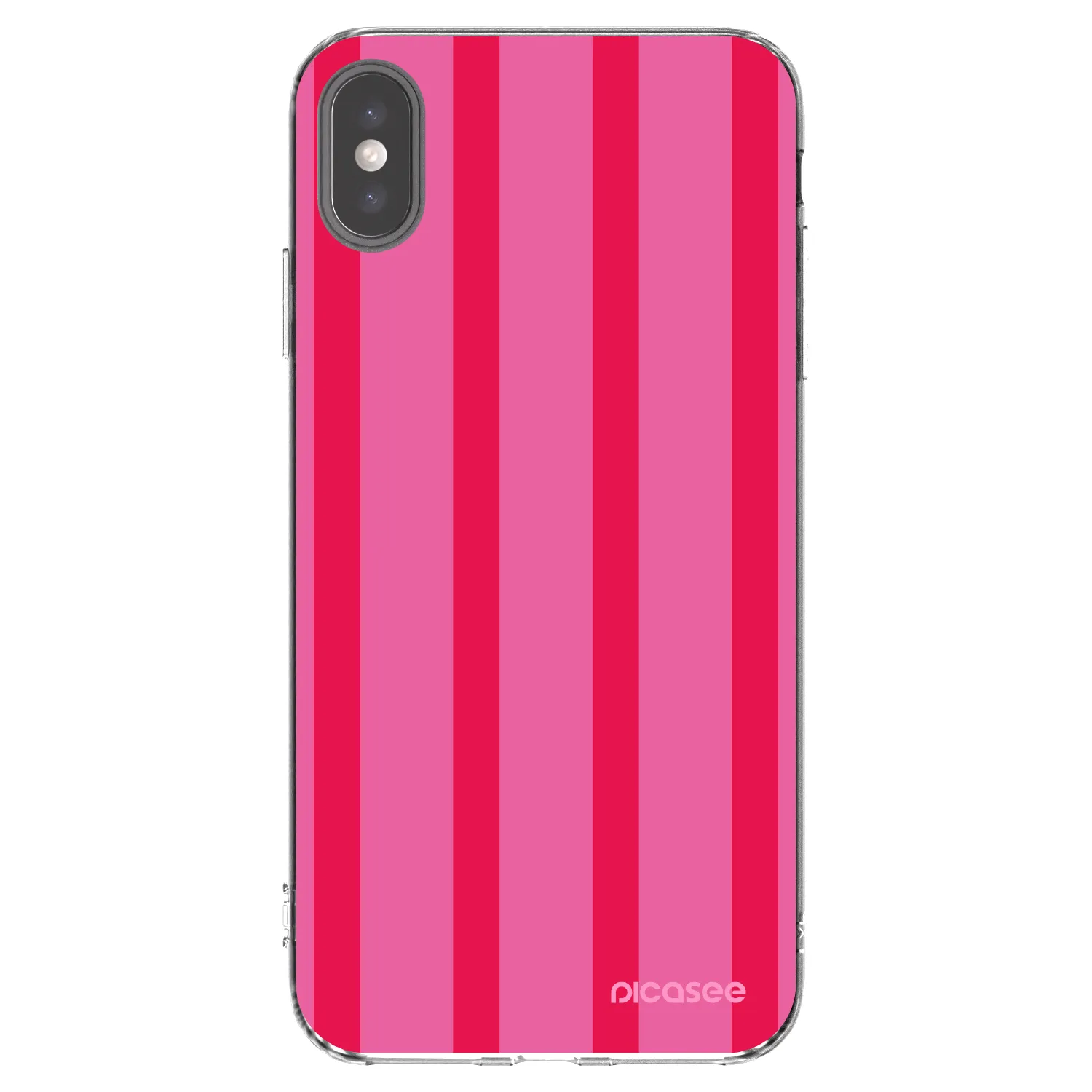 Picasee átlátszó szilikon tok az alábbi mobiltelefonokra Apple iPhone XS Max - Hot tropic