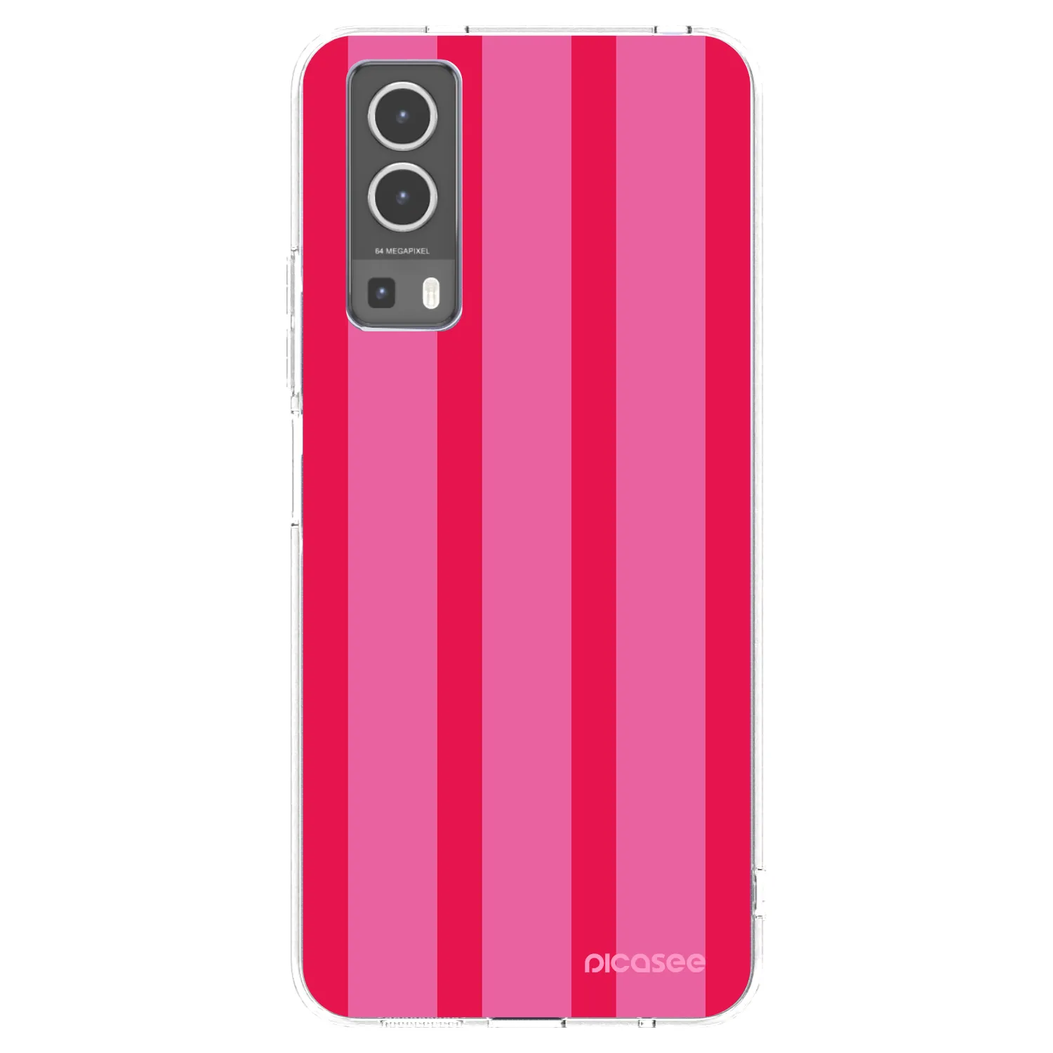 Picasee átlátszó szilikon tok az alábbi mobiltelefonokra Vivo Y72 5G - Hot tropic