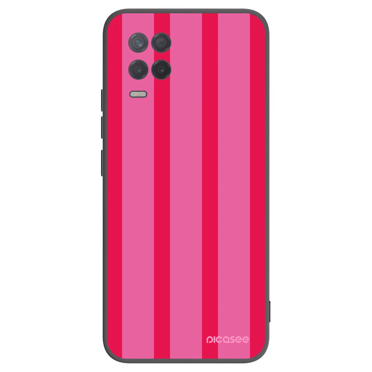 Picasee fekete szilikon tok az alábbi mobiltelefonokra Realme 8 5G - Hot tropic