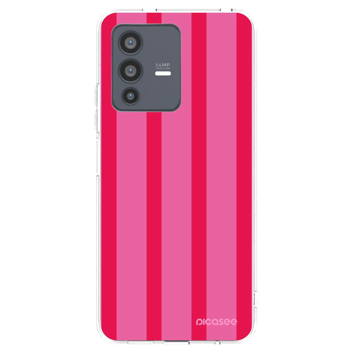 Picasee átlátszó szilikon tok az alábbi mobiltelefonokra Vivo V23 5G - Hot tropic