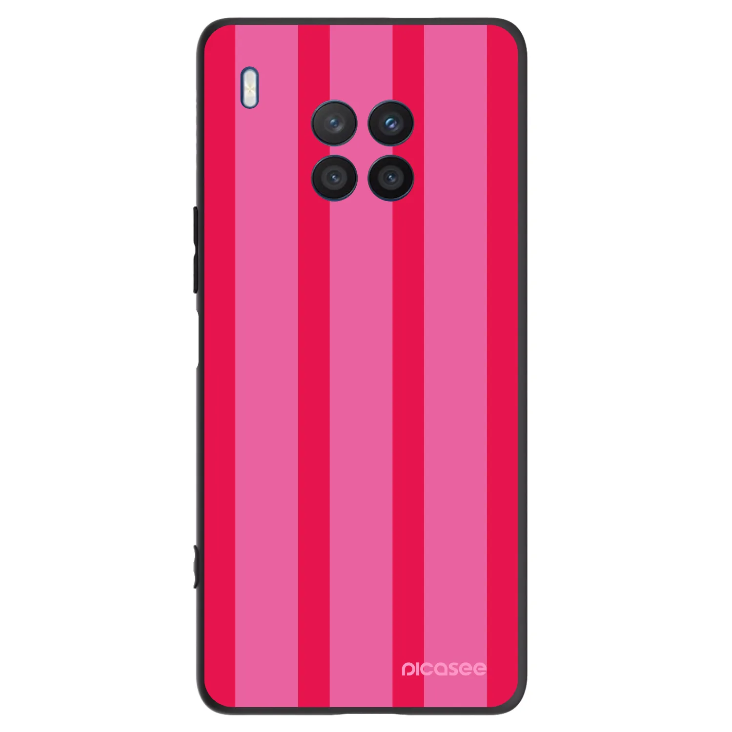Picasee fekete szilikon tok az alábbi mobiltelefonokra Honor 50 Lite - Hot tropic