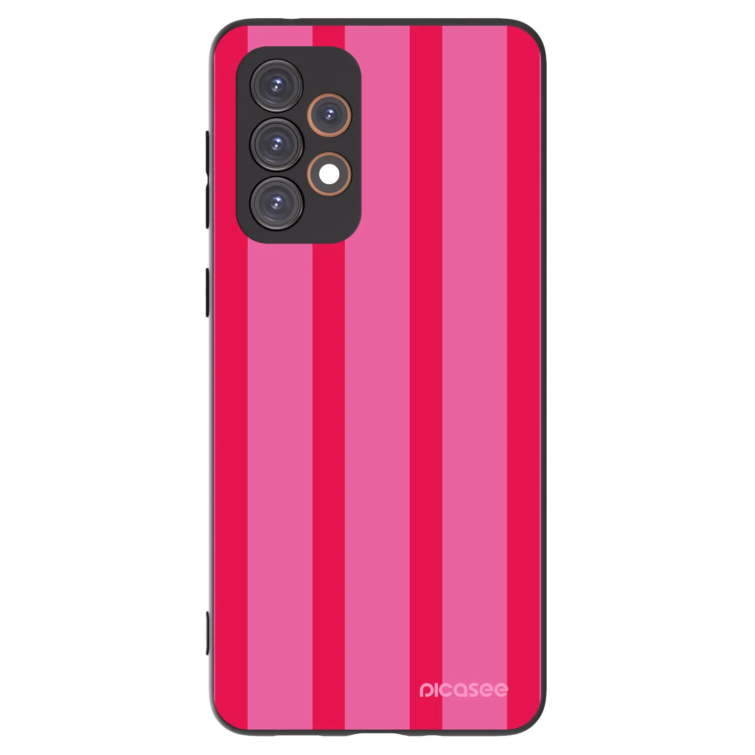 Picasee fekete szilikon tok az alábbi mobiltelefonokra Samsung Galaxy A33 5G A336 - Hot tropic