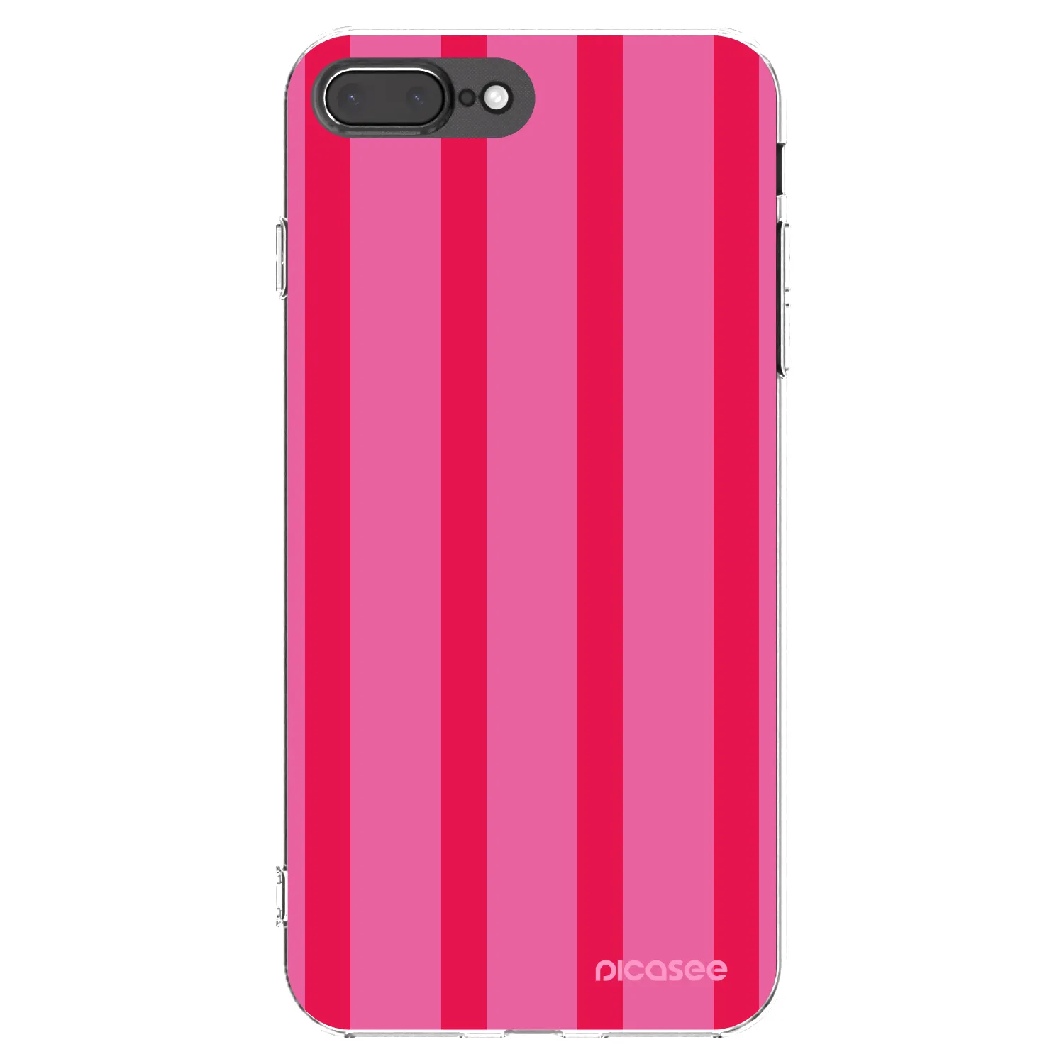 Picasee átlátszó szilikon tok az alábbi mobiltelefonokra Apple iPhone 8 Plus - Hot tropic