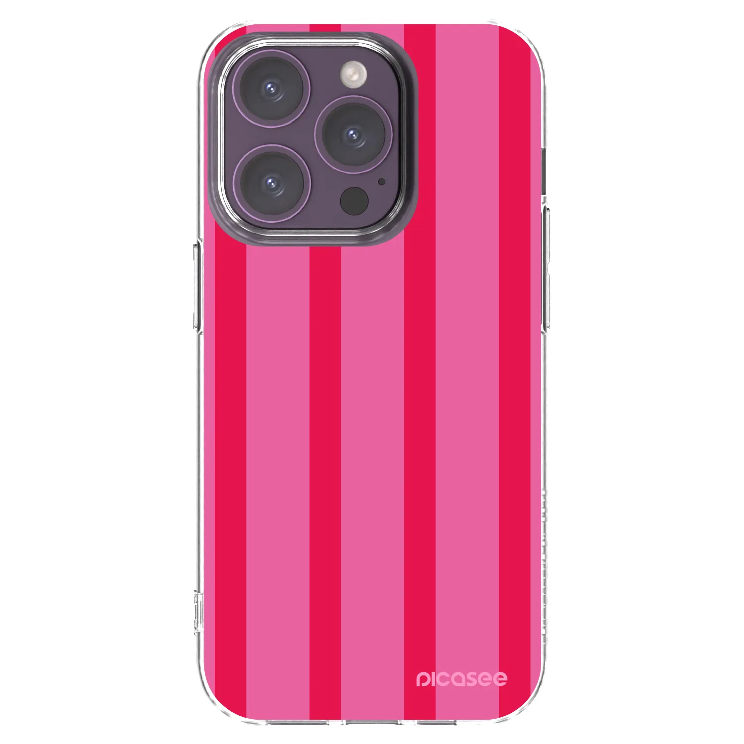 Picasee átlátszó szilikon tok az alábbi mobiltelefonokra Apple iPhone 14 Pro - Hot tropic