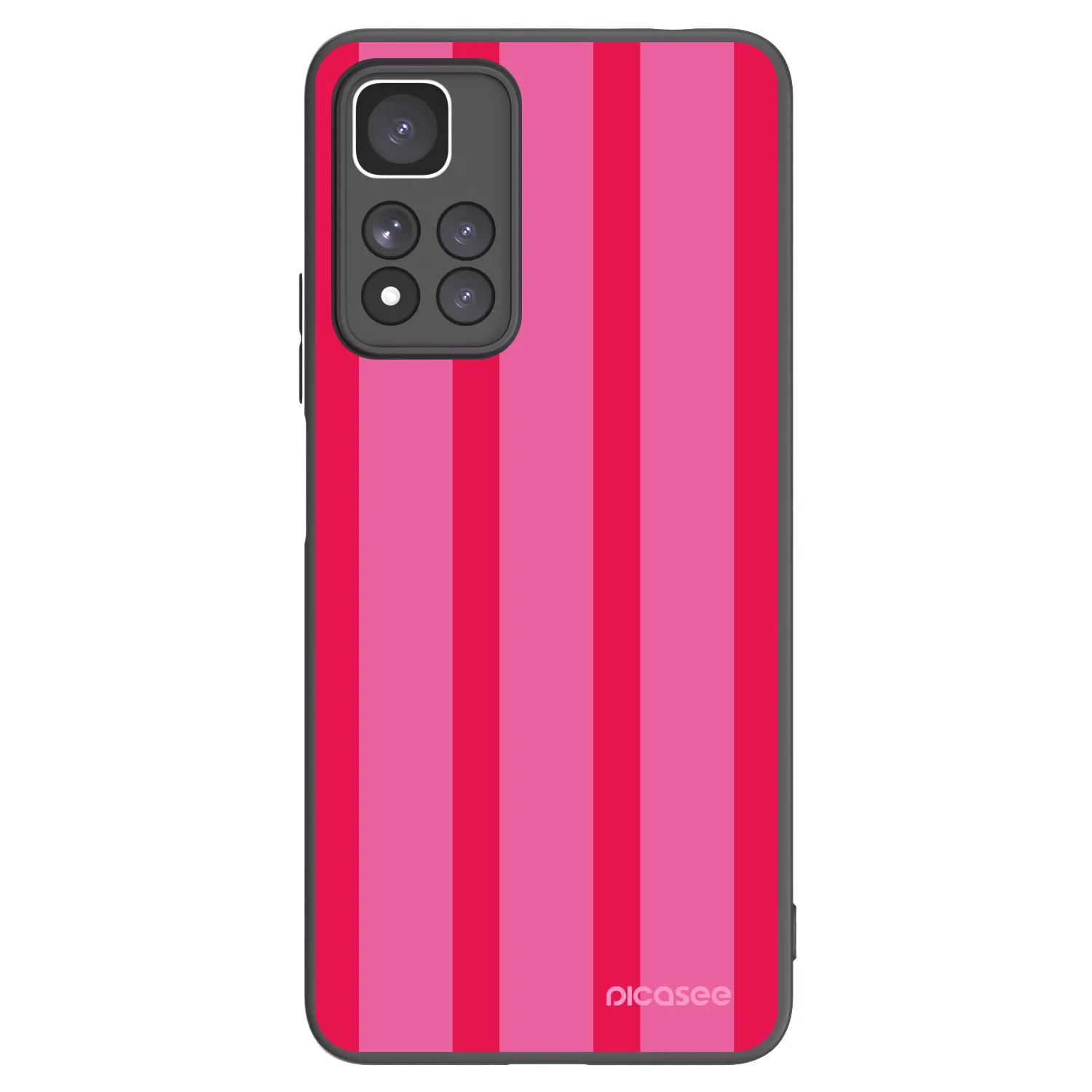 Picasee fekete szilikon tok az alábbi mobiltelefonokra Xiaomi Redmi Note 11 Pro+ 5G - Hot tropic