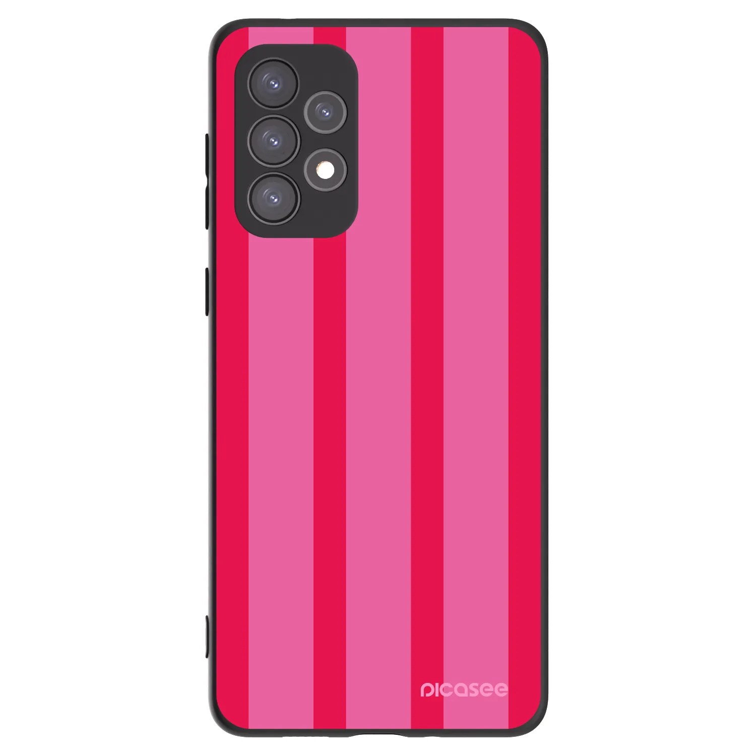 Picasee fekete szilikon tok az alábbi mobiltelefonokra Samsung Galaxy A73 5G - Hot tropic
