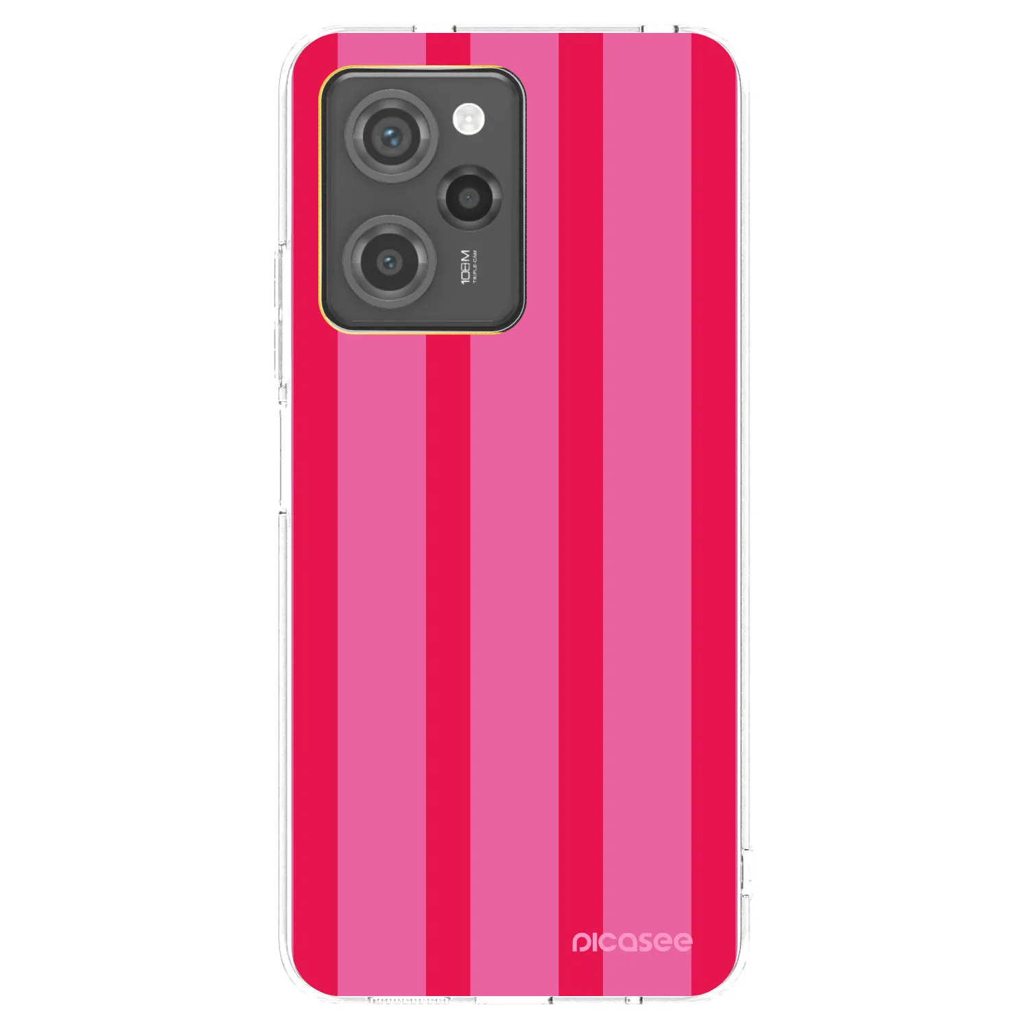 Picasee fekete szilikon tok az alábbi mobiltelefonokra Xiaomi Poco X5 Pro - Hot tropic