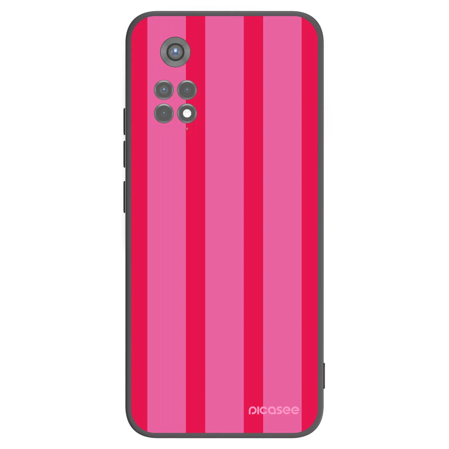 Picasee fekete szilikon tok az alábbi mobiltelefonokra Xiaomi Redmi Note 11S 5G - Hot tropic