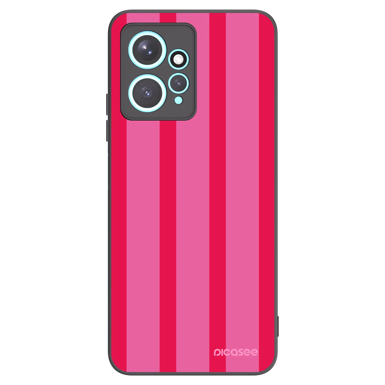 Picasee fekete szilikon tok az alábbi mobiltelefonokra Xiaomi Redmi Note 12 4G - Hot tropic