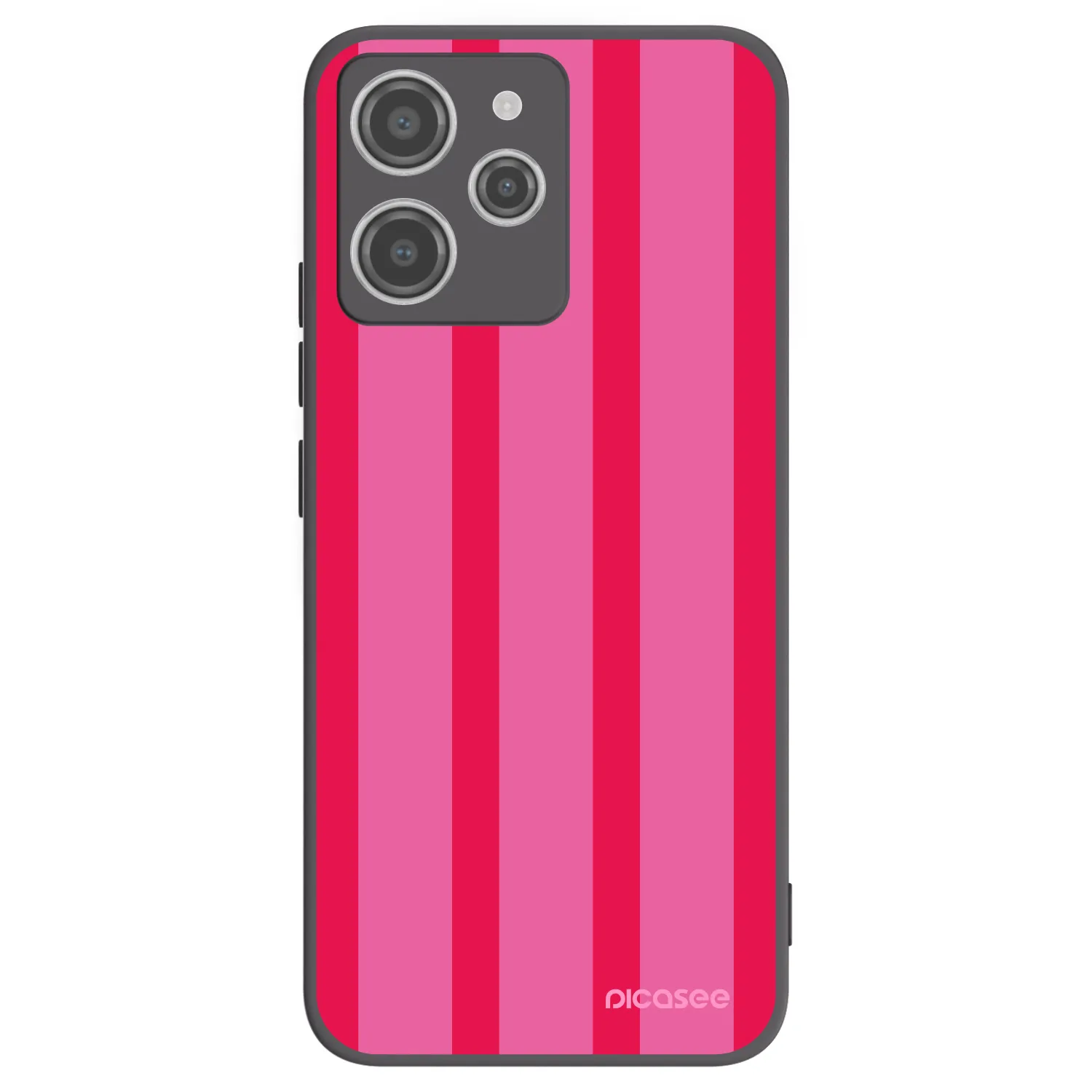 Picasee fekete szilikon tok az alábbi mobiltelefonokra Xiaomi Redmi 12 4G - Hot tropic