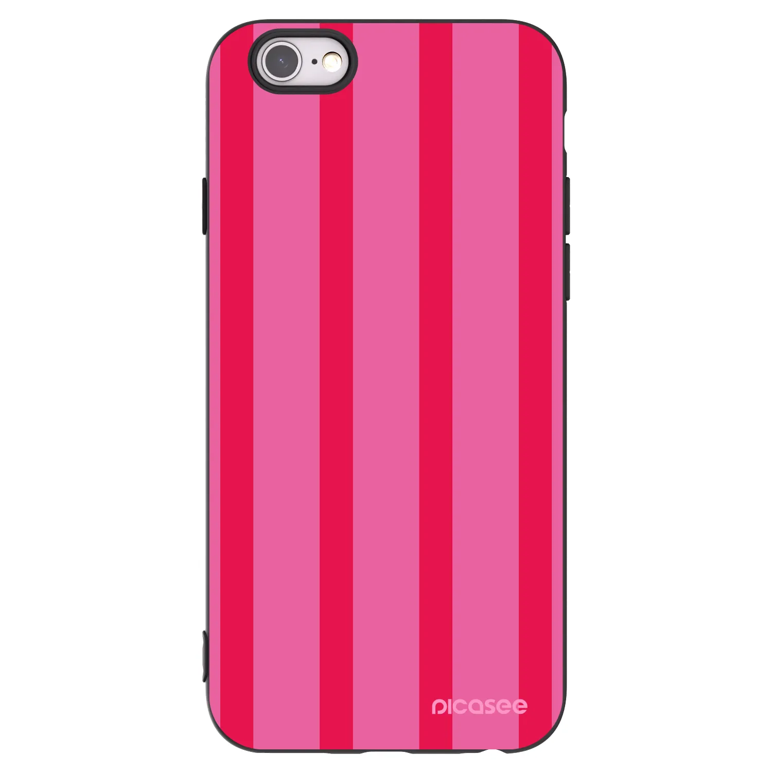 Picasee fekete szilikon tok az alábbi mobiltelefonokra Apple iPhone 6/6S - Hot tropic