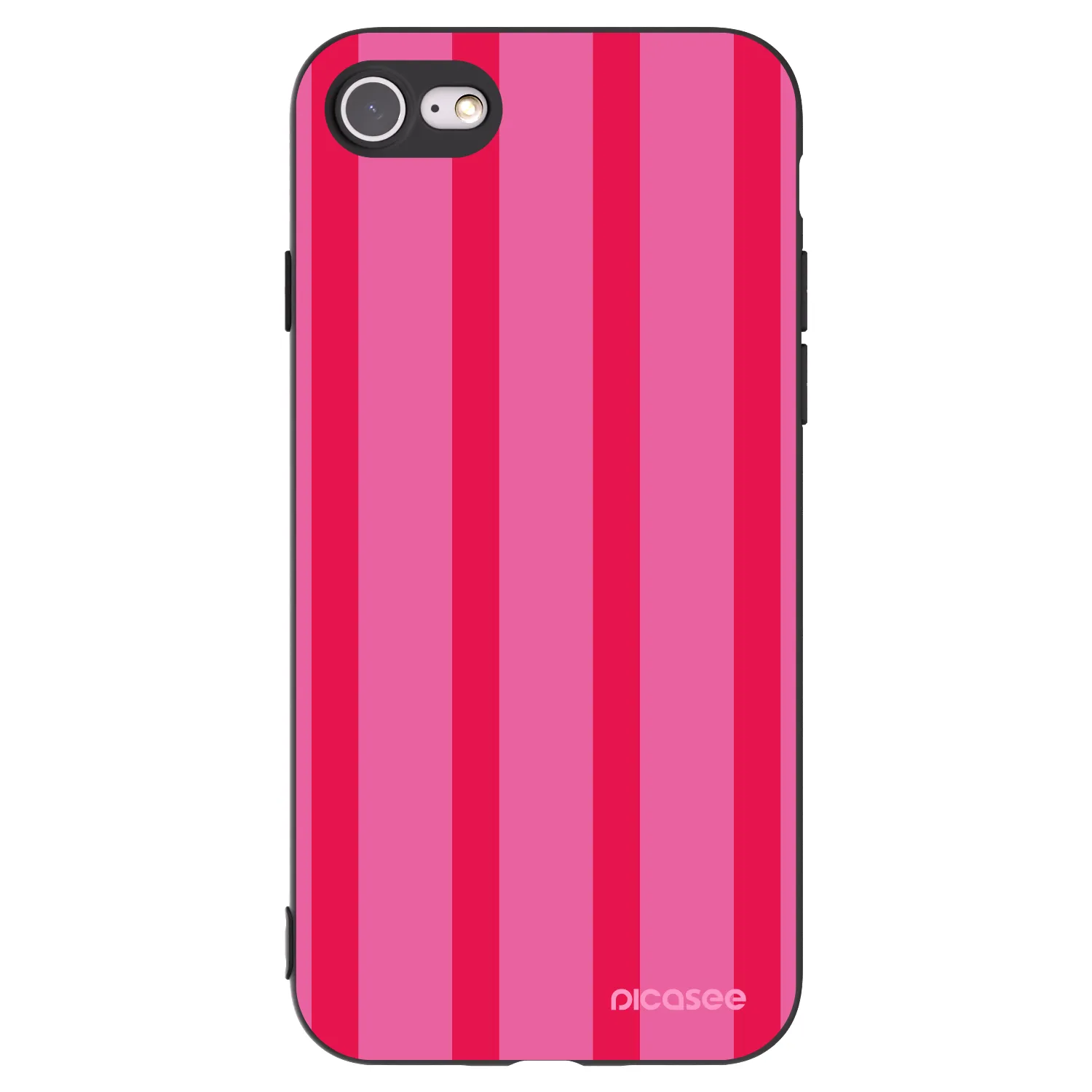 Picasee fekete szilikon tok az alábbi mobiltelefonokra Apple iPhone 7 - Hot tropic