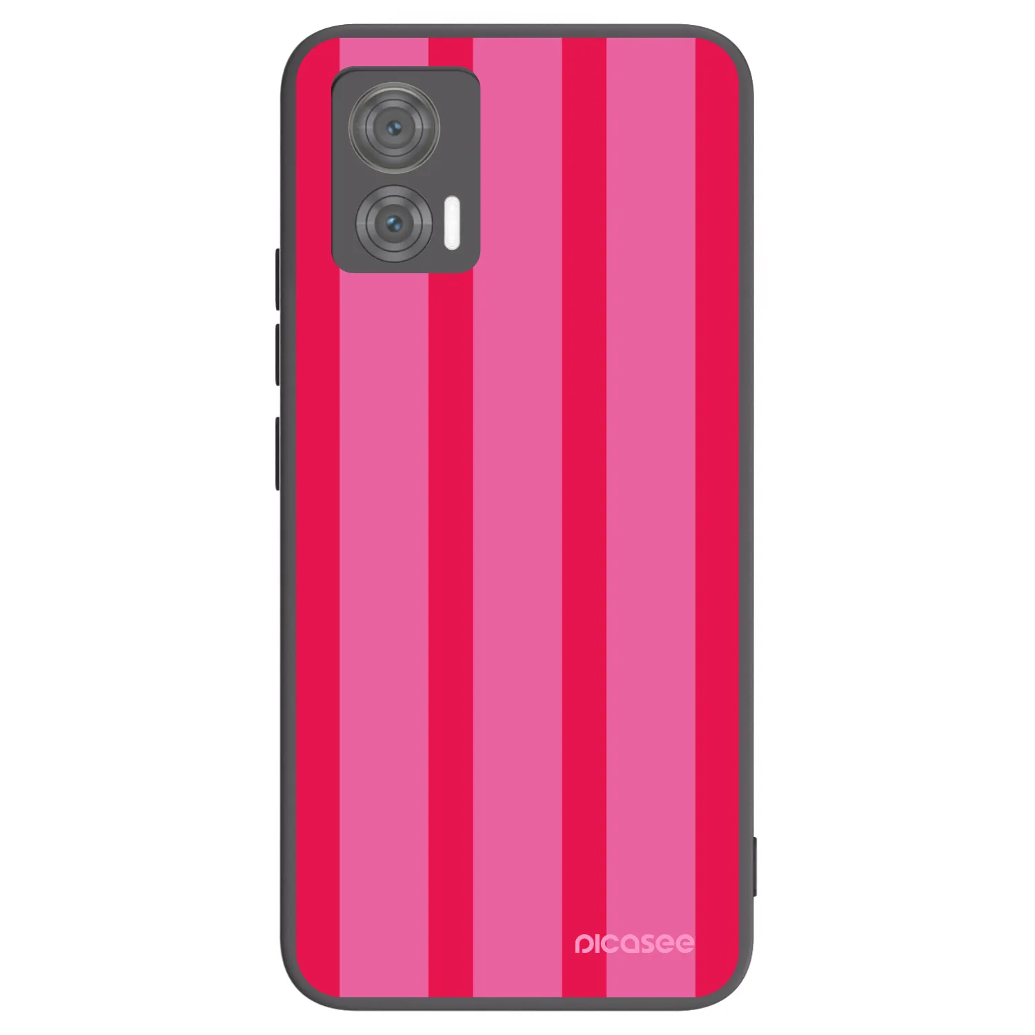 Picasee fekete szilikon tok az alábbi mobiltelefonokra Motorola Edge 30 Neo - Hot tropic