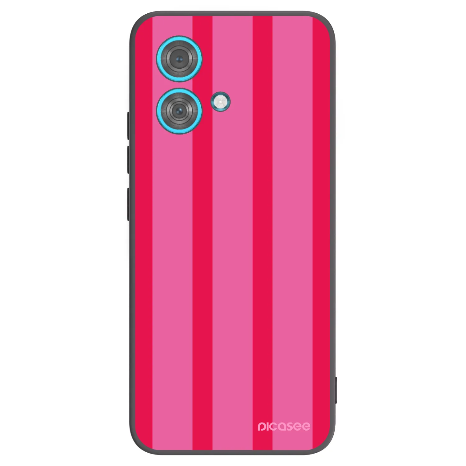Picasee fekete szilikon tok az alábbi mobiltelefonokra Motorola Edge 40 Neo - Hot tropic