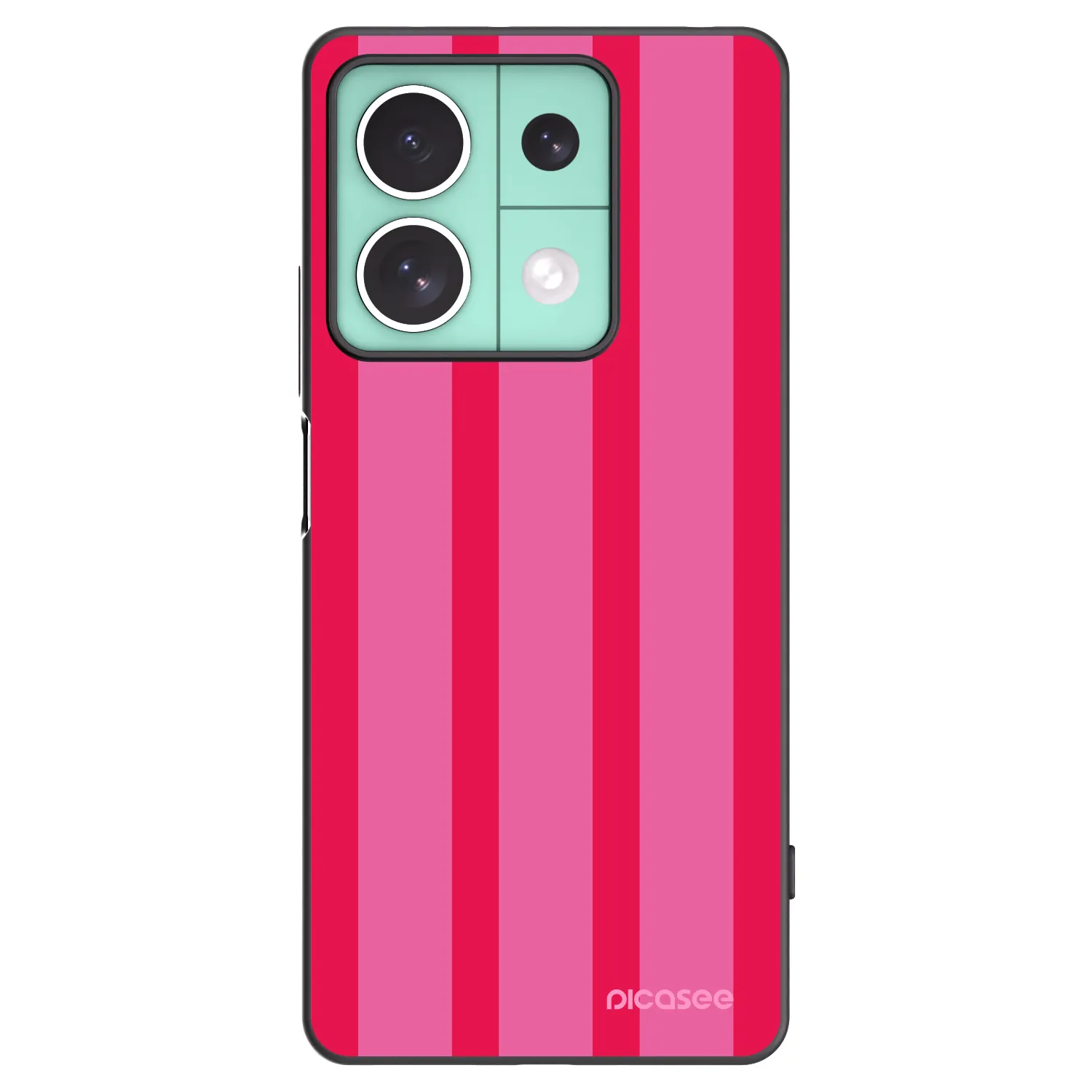 Picasee fekete szilikon tok az alábbi mobiltelefonokra Xiaomi Redmi Note 13 5G - Hot tropic