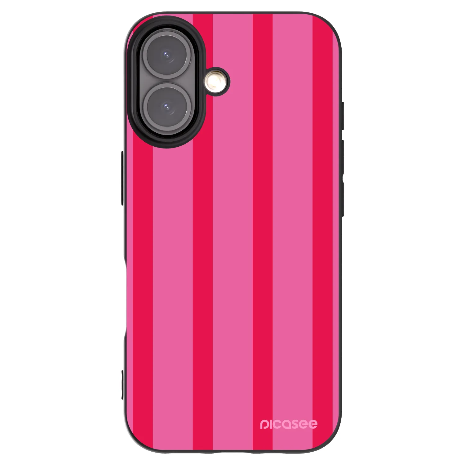 Picasee fekete szilikon tok az alábbi mobiltelefonokra Apple iPhone 16 - Hot tropic
