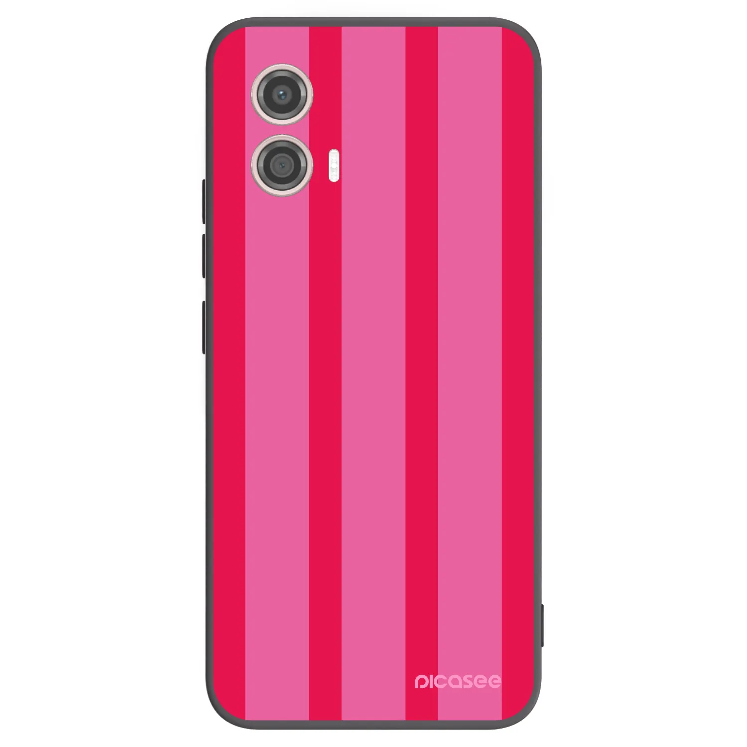Picasee fekete szilikon tok az alábbi mobiltelefonokra Motorola Moto G53 5G - Hot tropic
