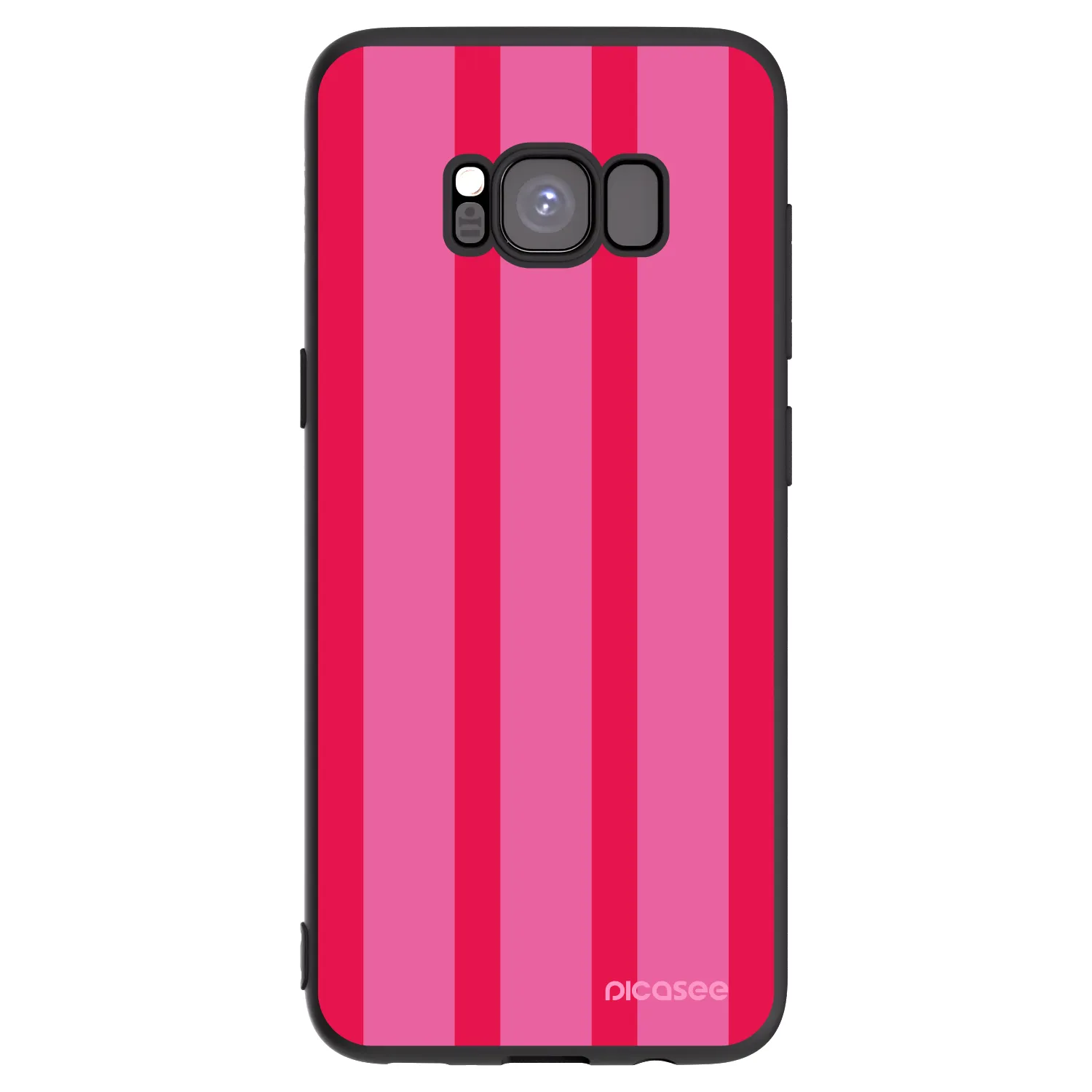 Picasee fekete szilikon tok az alábbi mobiltelefonokra Samsung Galaxy S8 G950F - Hot tropic