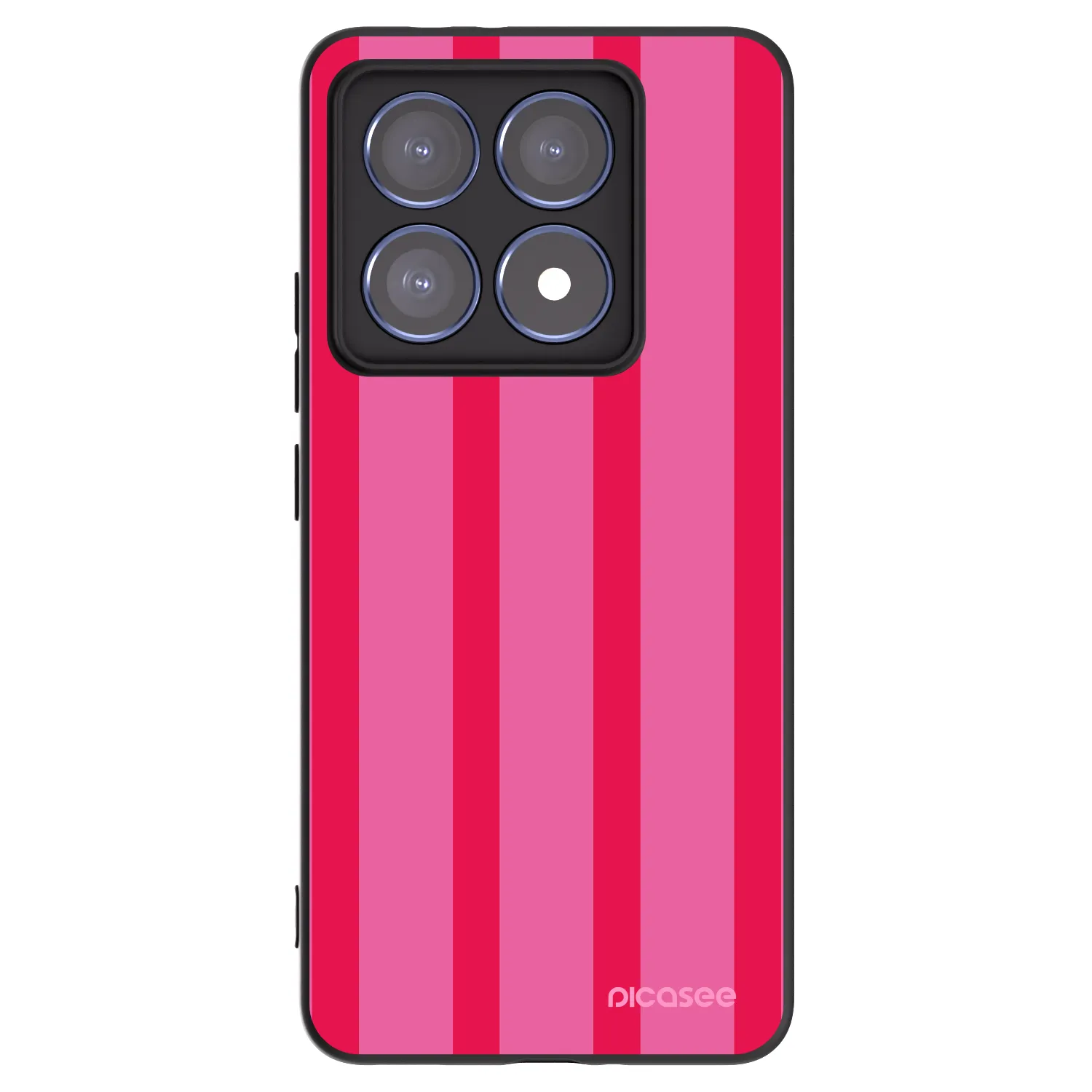 Picasee fekete szilikon tok az alábbi mobiltelefonokra Xiaomi 14T Pro - Hot tropic