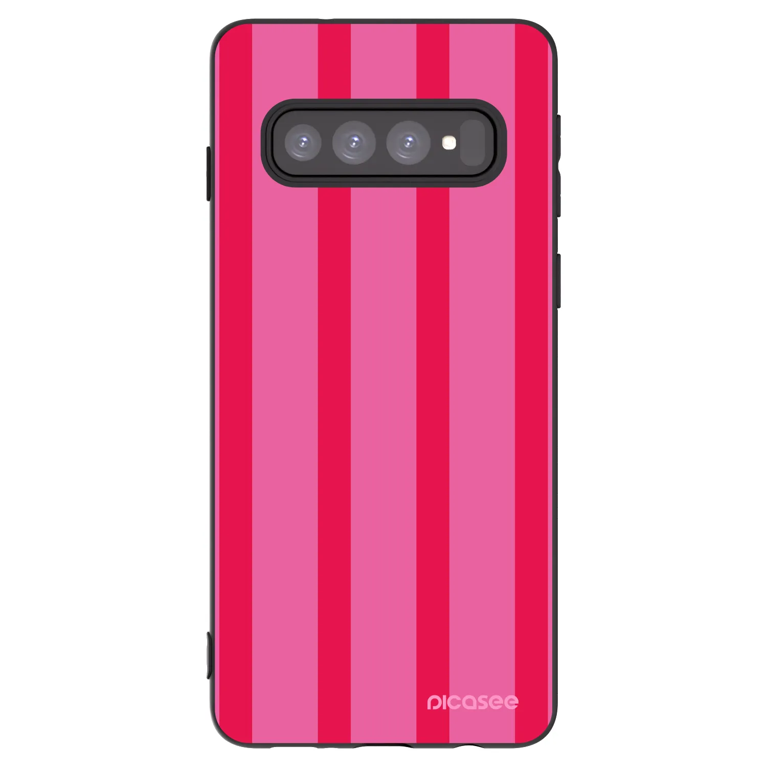 Picasee fekete szilikon tok az alábbi mobiltelefonokra Samsung Galaxy S10 G973 - Hot tropic