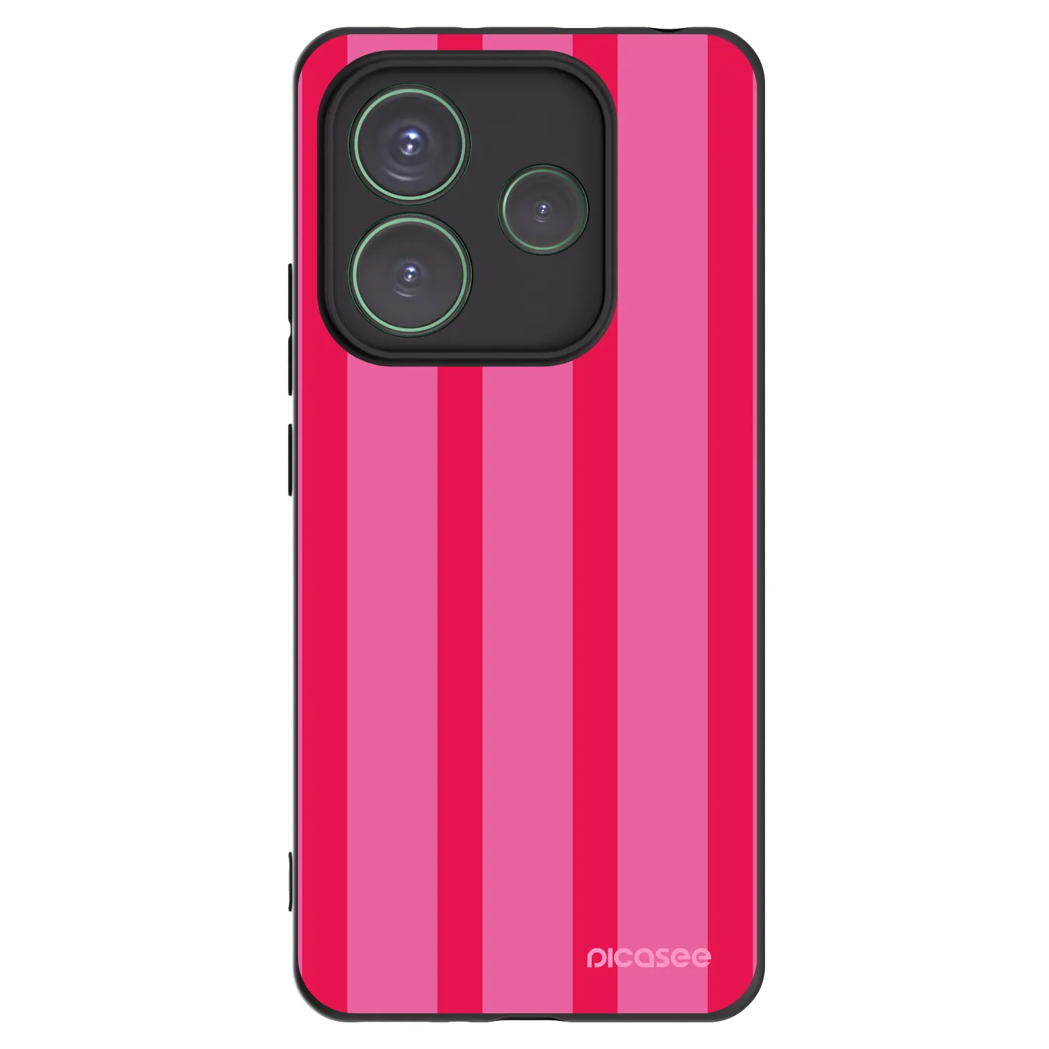Picasee fekete szilikon tok az alábbi mobiltelefonokra Xiaomi Redmi Note 14 5G - Hot tropic