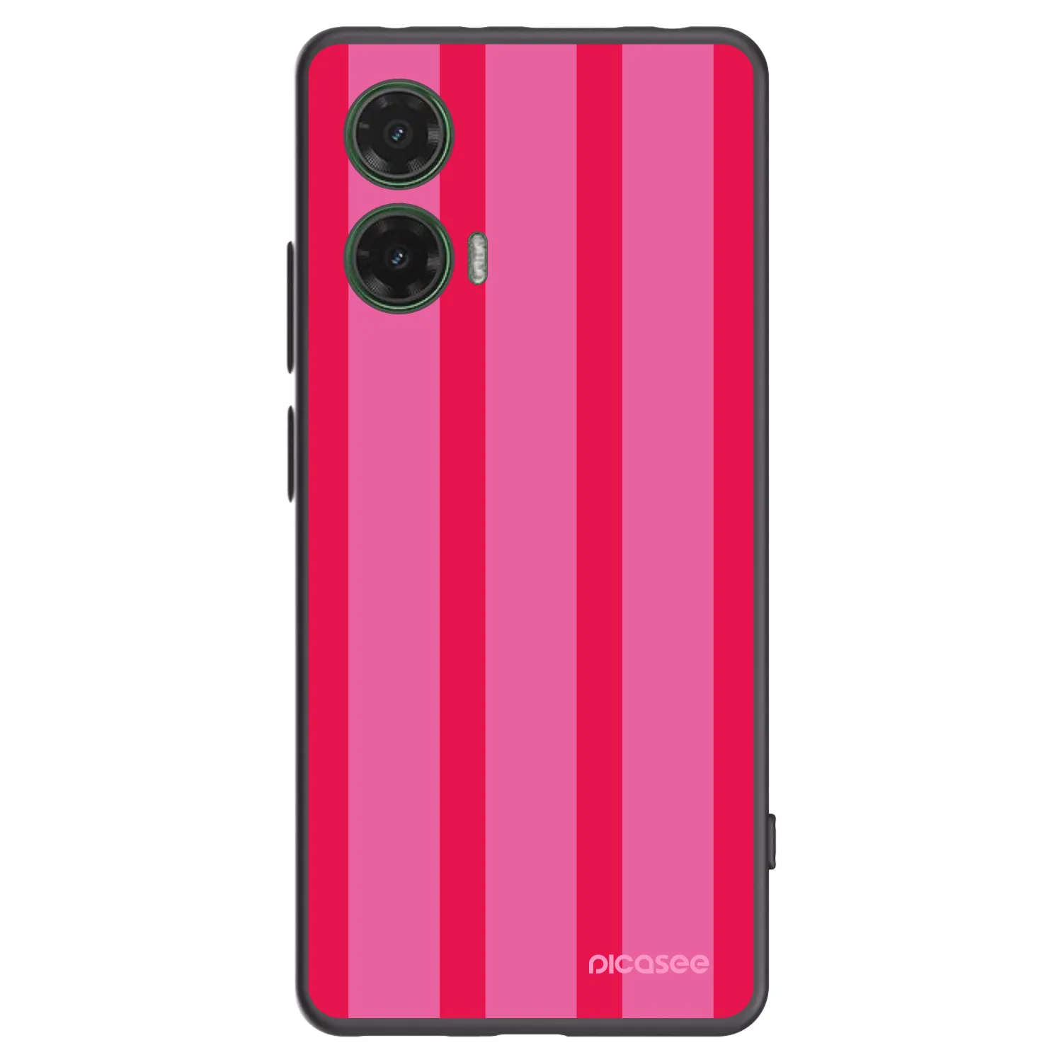 Picasee fekete szilikon tok az alábbi mobiltelefonokra Motorola Moto G35 5G - Hot tropic