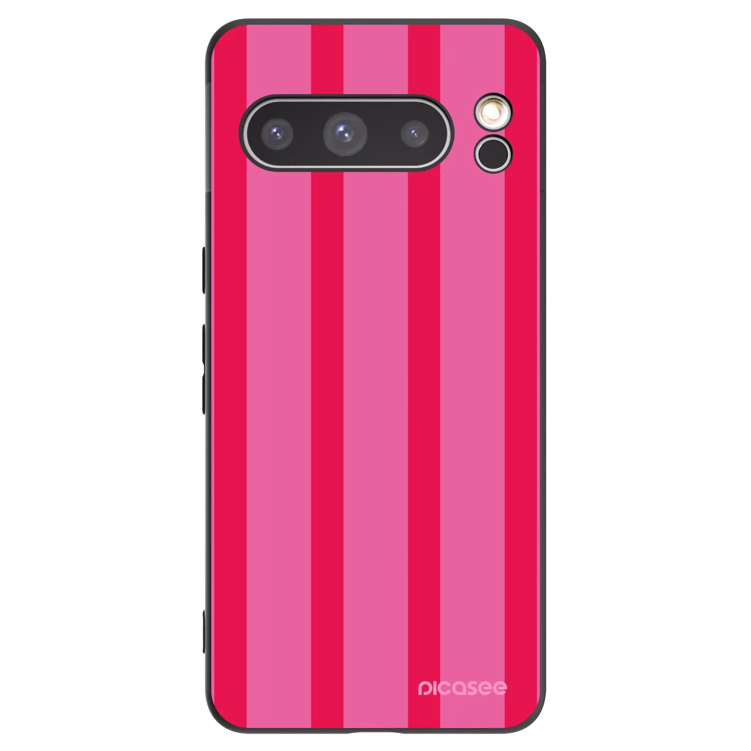 Picasee fekete szilikon tok az alábbi mobiltelefonokra Google Pixel 8 Pro - Hot tropic