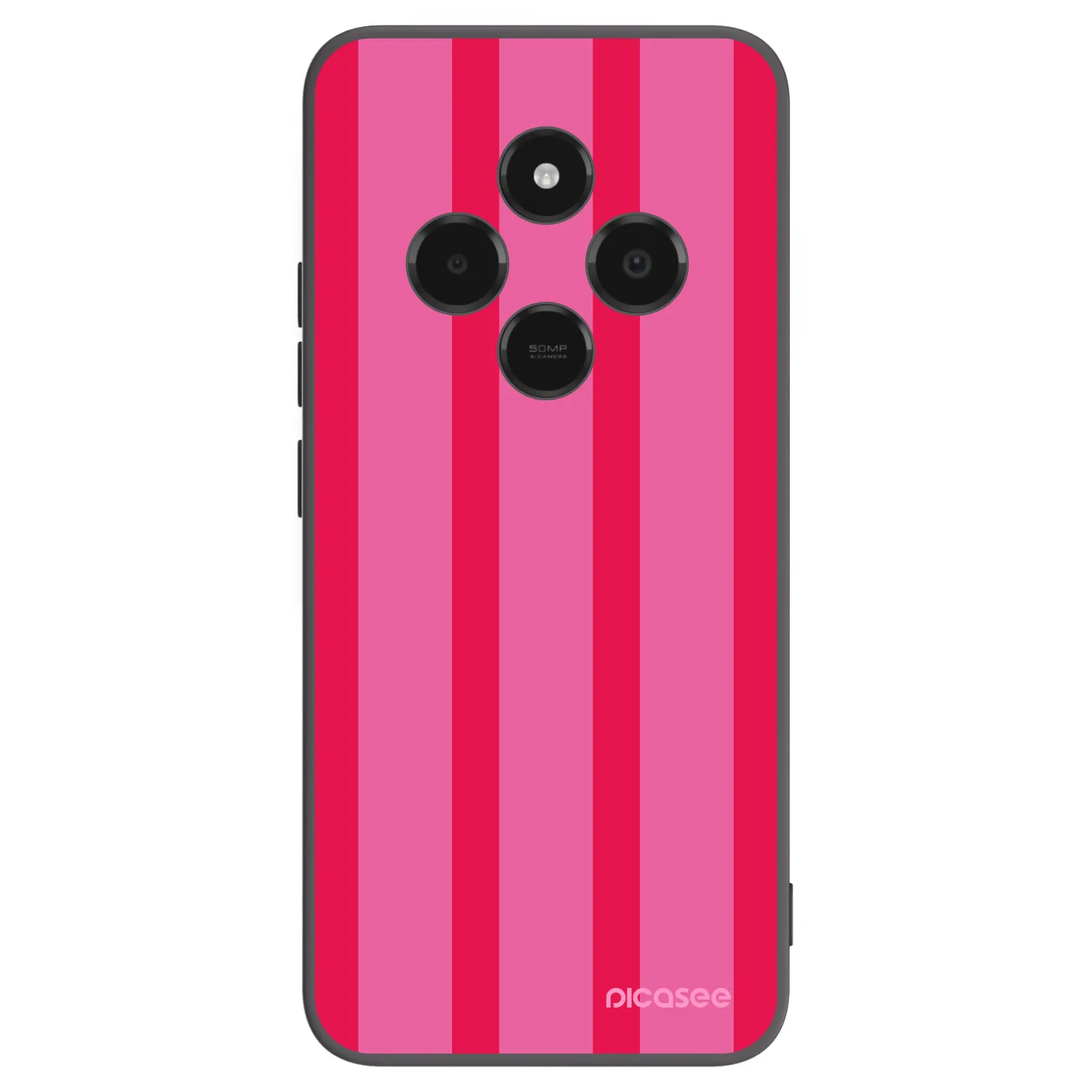 Picasee fekete szilikon tok az alábbi mobiltelefonokra Xiaomi Poco C75 - Hot tropic