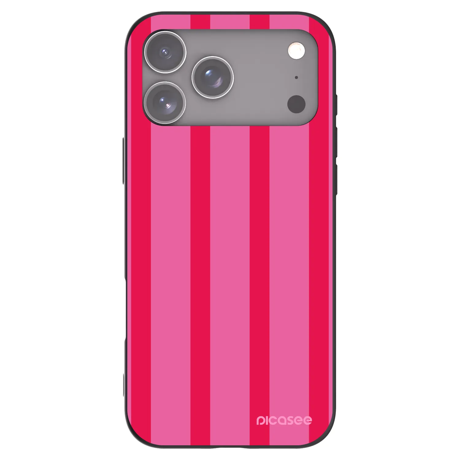 Picasee fekete szilikon tok az alábbi mobiltelefonokra Apple iPhone 17 Pro Max - Hot tropic