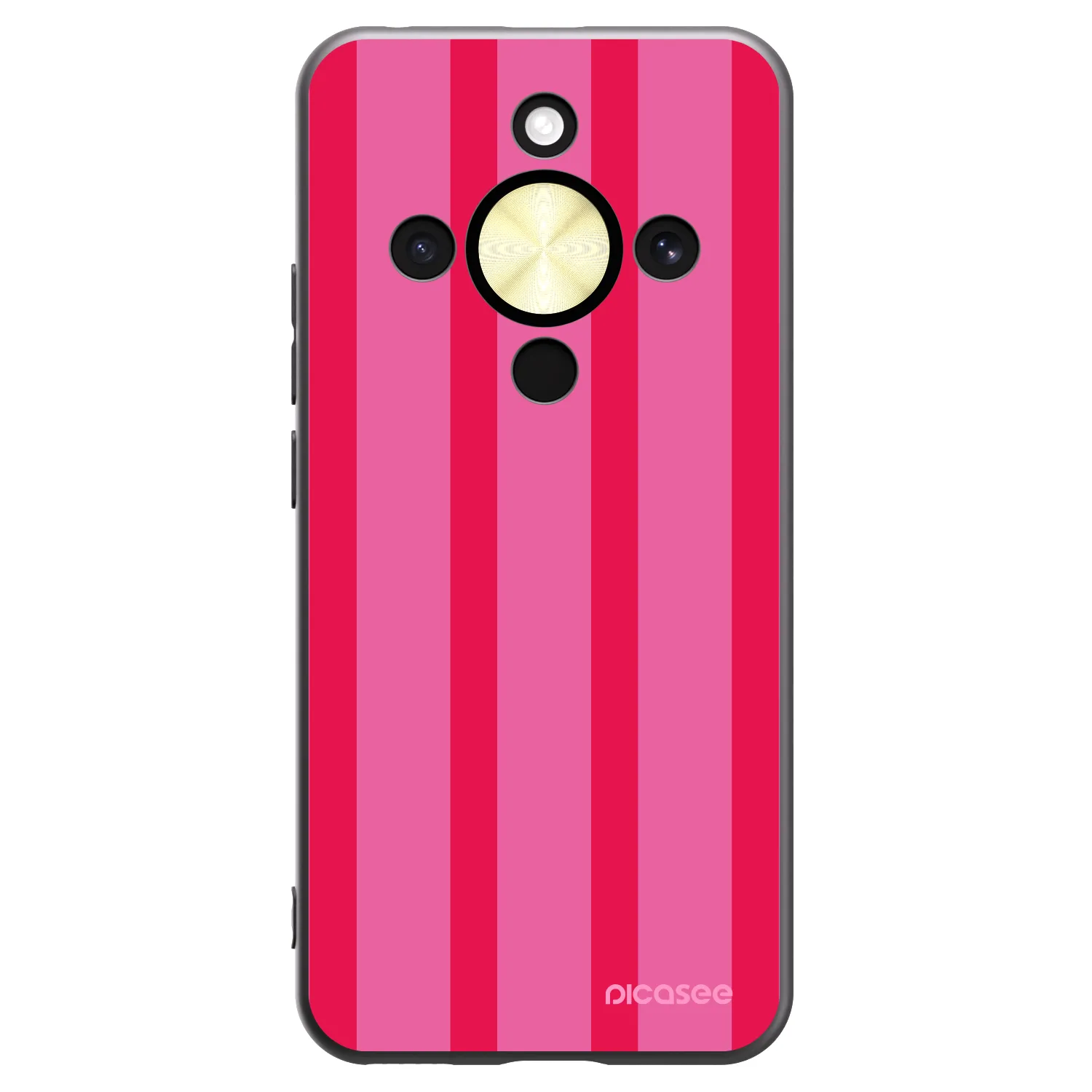 Picasee fekete szilikon tok az alábbi mobiltelefonokra Honor Magic8 Lite 5G - Hot tropic