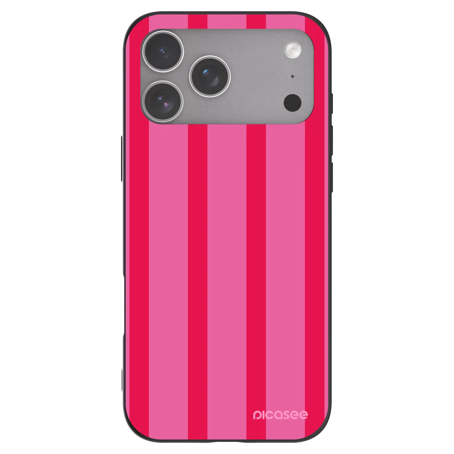 Picasee fekete szilikon tok az alábbi mobiltelefonokra Apple iPhone 18 Pro Max - Hot tropic