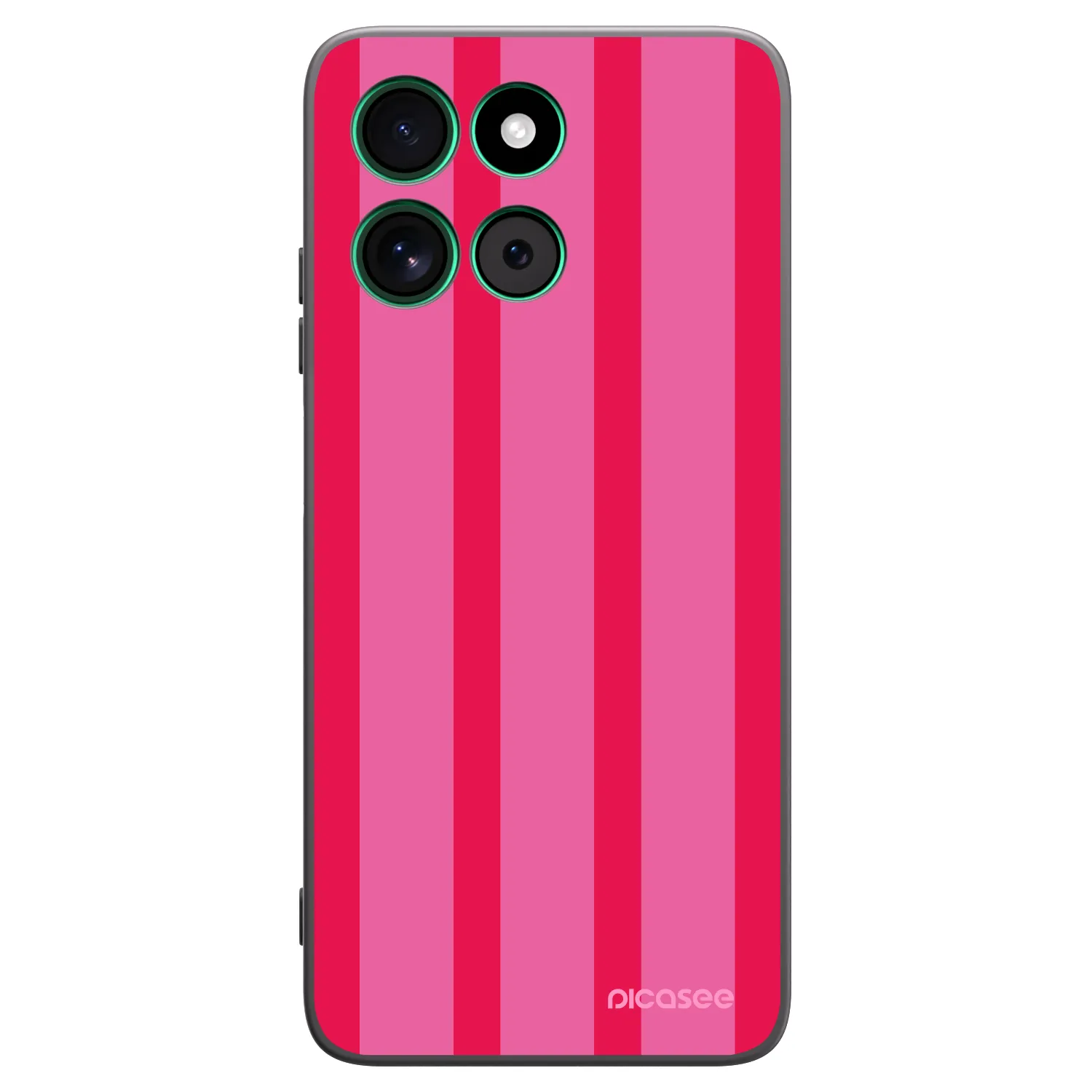 Picasee fekete szilikon tok az alábbi mobiltelefonokra Motorola Moto G57 Power - Hot tropic