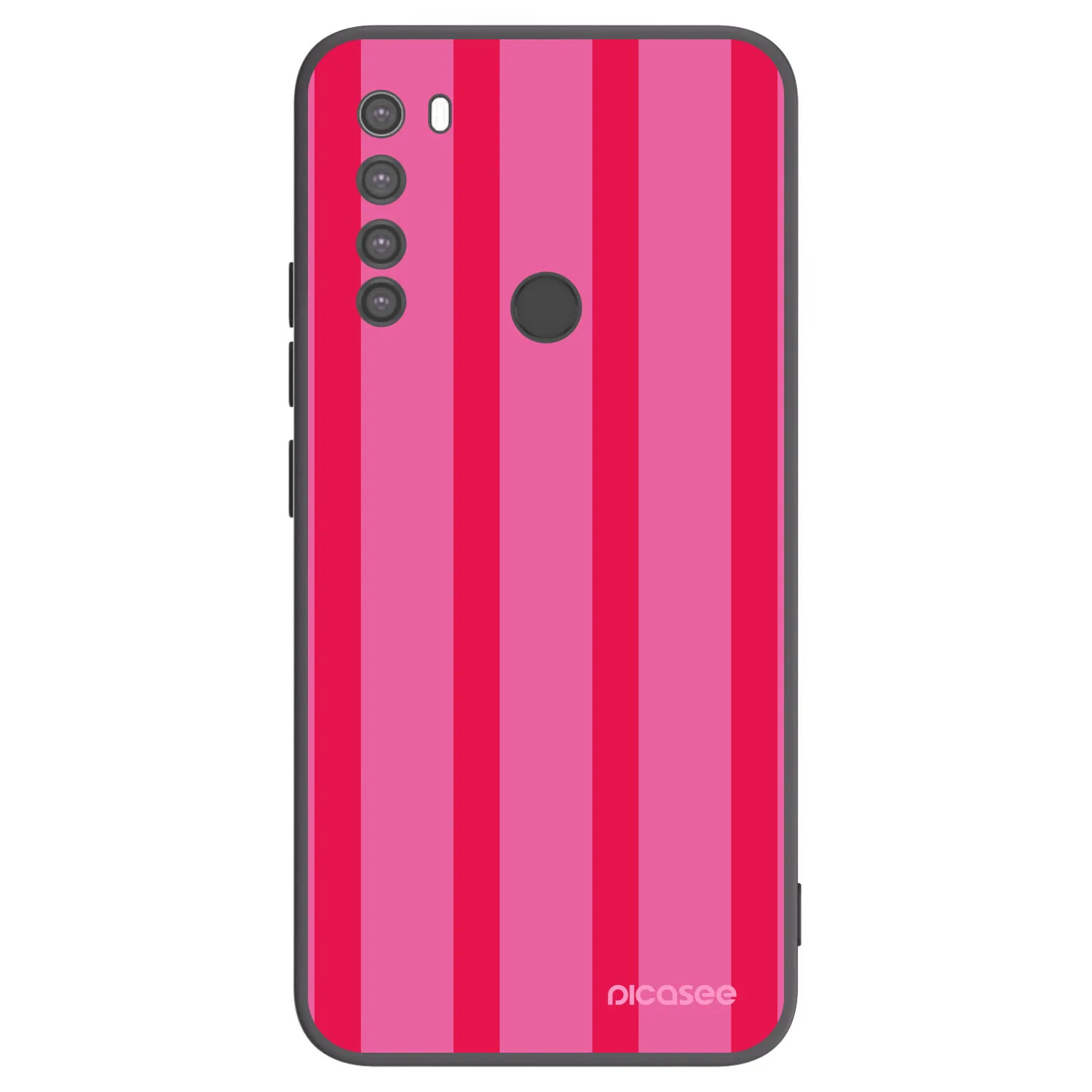 Picasee fekete szilikon tok az alábbi mobiltelefonokra Xiaomi Redmi Note 8 - Hot tropic