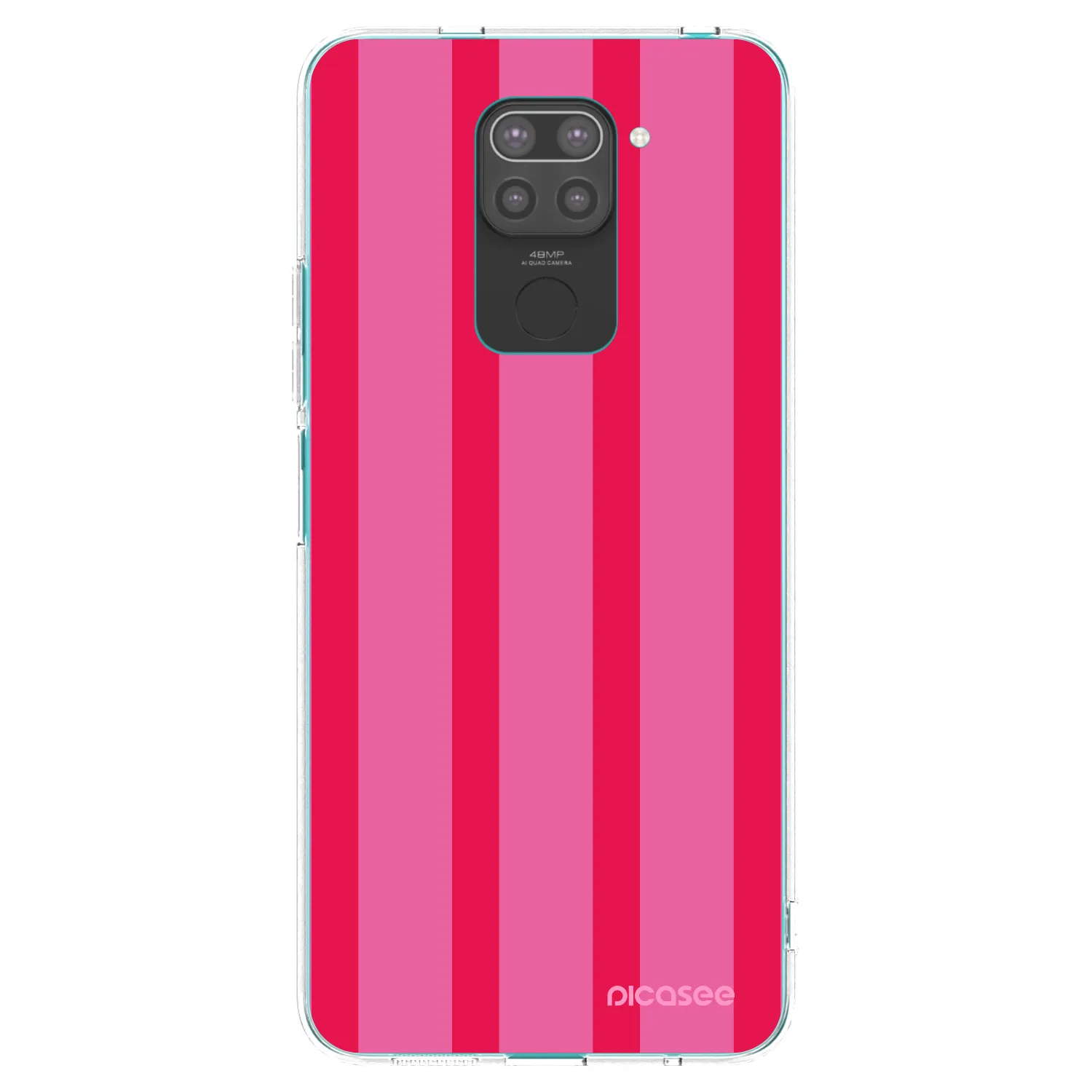 Picasee fekete szilikon tok az alábbi mobiltelefonokra Xiaomi Redmi Note 9 - Hot tropic