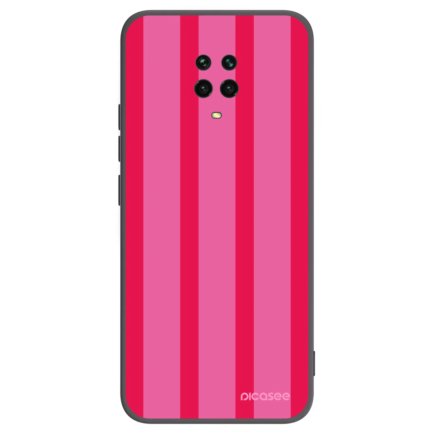 Picasee fekete szilikon tok az alábbi mobiltelefonokra Xiaomi Redmi Note 9S - Hot tropic