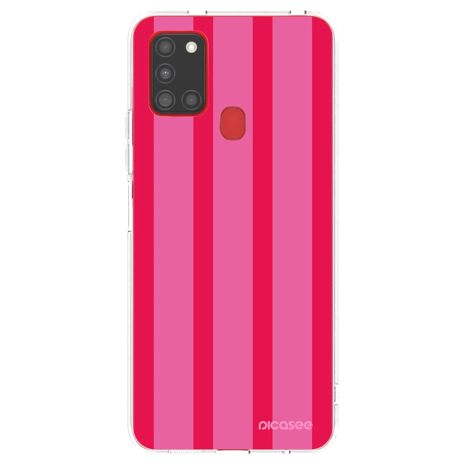 Picasee átlátszó szilikon tok az alábbi mobiltelefonokra Samsung Galaxy A21s - Hot tropic