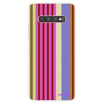 Picasee átlátszó szilikon tok az alábbi mobiltelefonokra Samsung Galaxy S10 Plus G975 - Late checkout