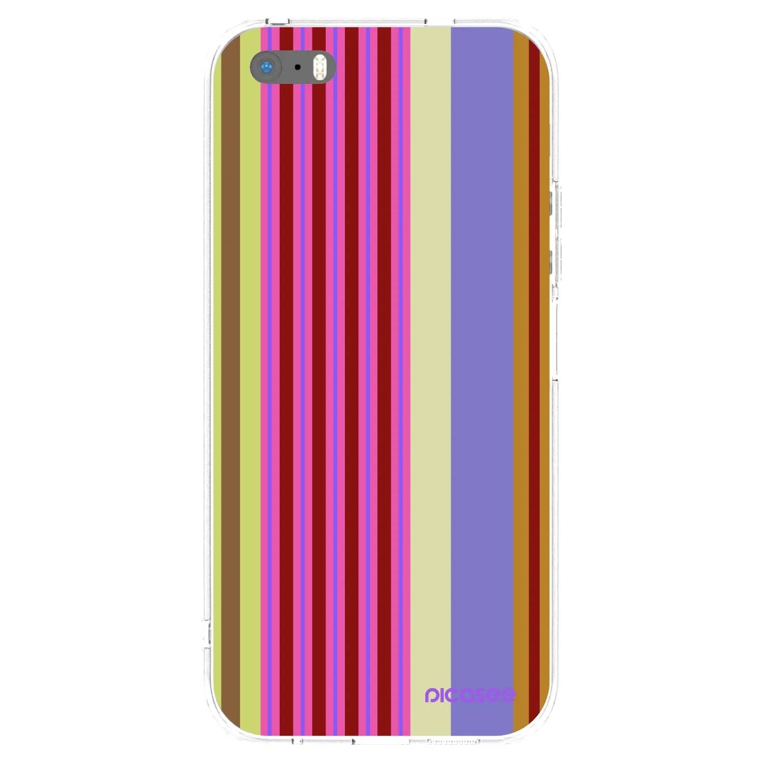 Picasee átlátszó szilikon tok az alábbi mobiltelefonokra Apple iPhone 5/5S/SE - Late checkout