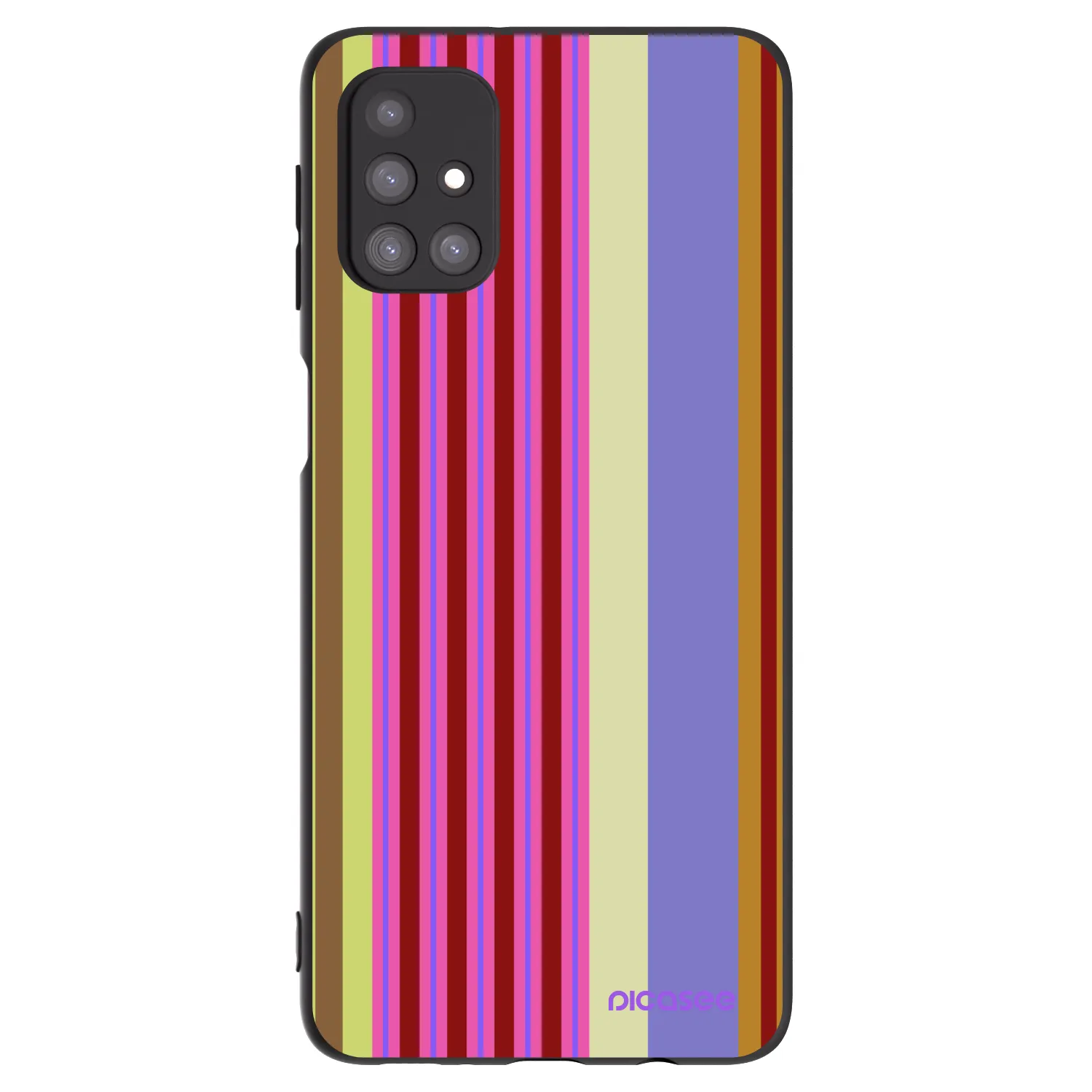 Picasee fekete szilikon tok az alábbi mobiltelefonokra Samsung Galaxy M31s - Late checkout