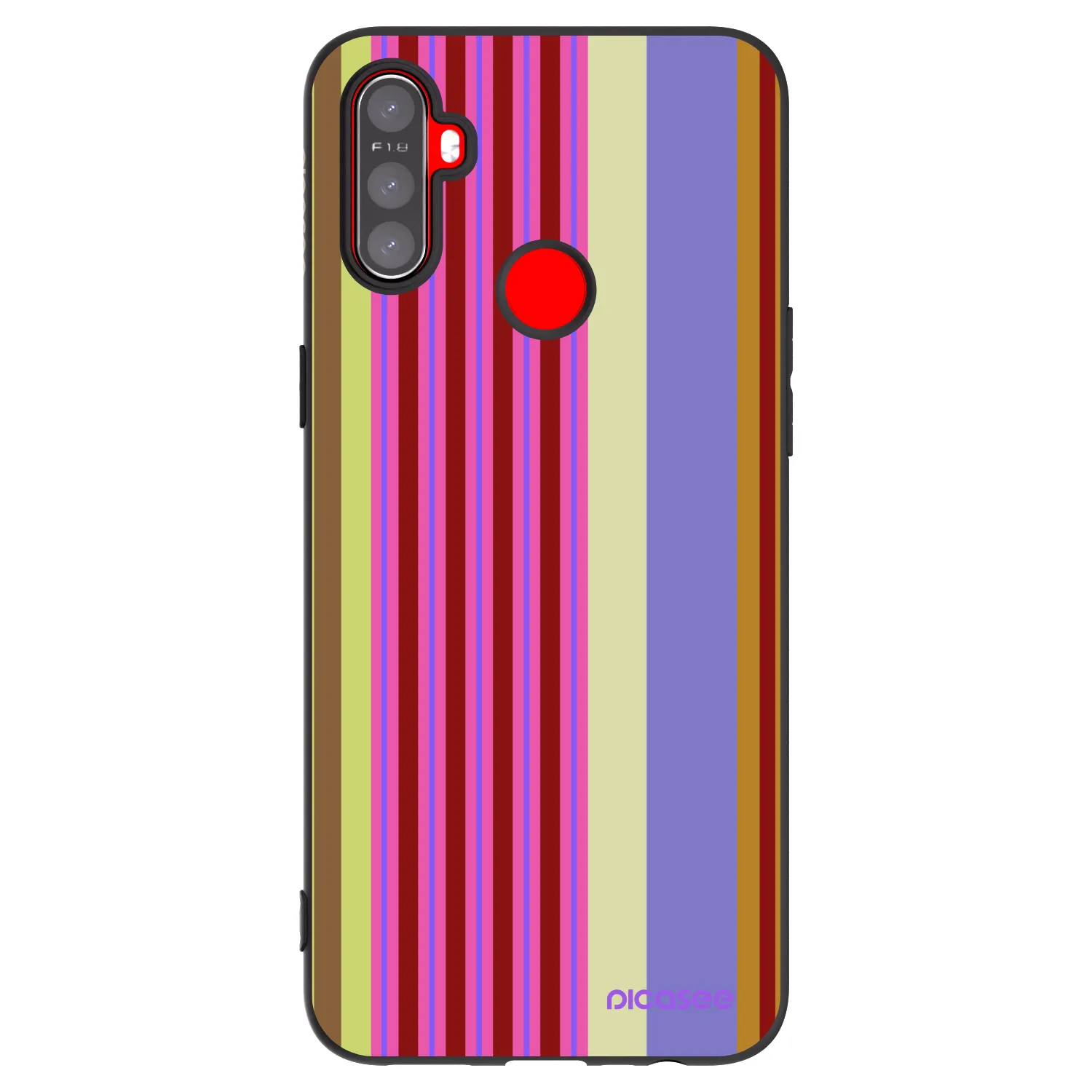 Picasee fekete szilikon tok az alábbi mobiltelefonokra Realme C3 - Late checkout